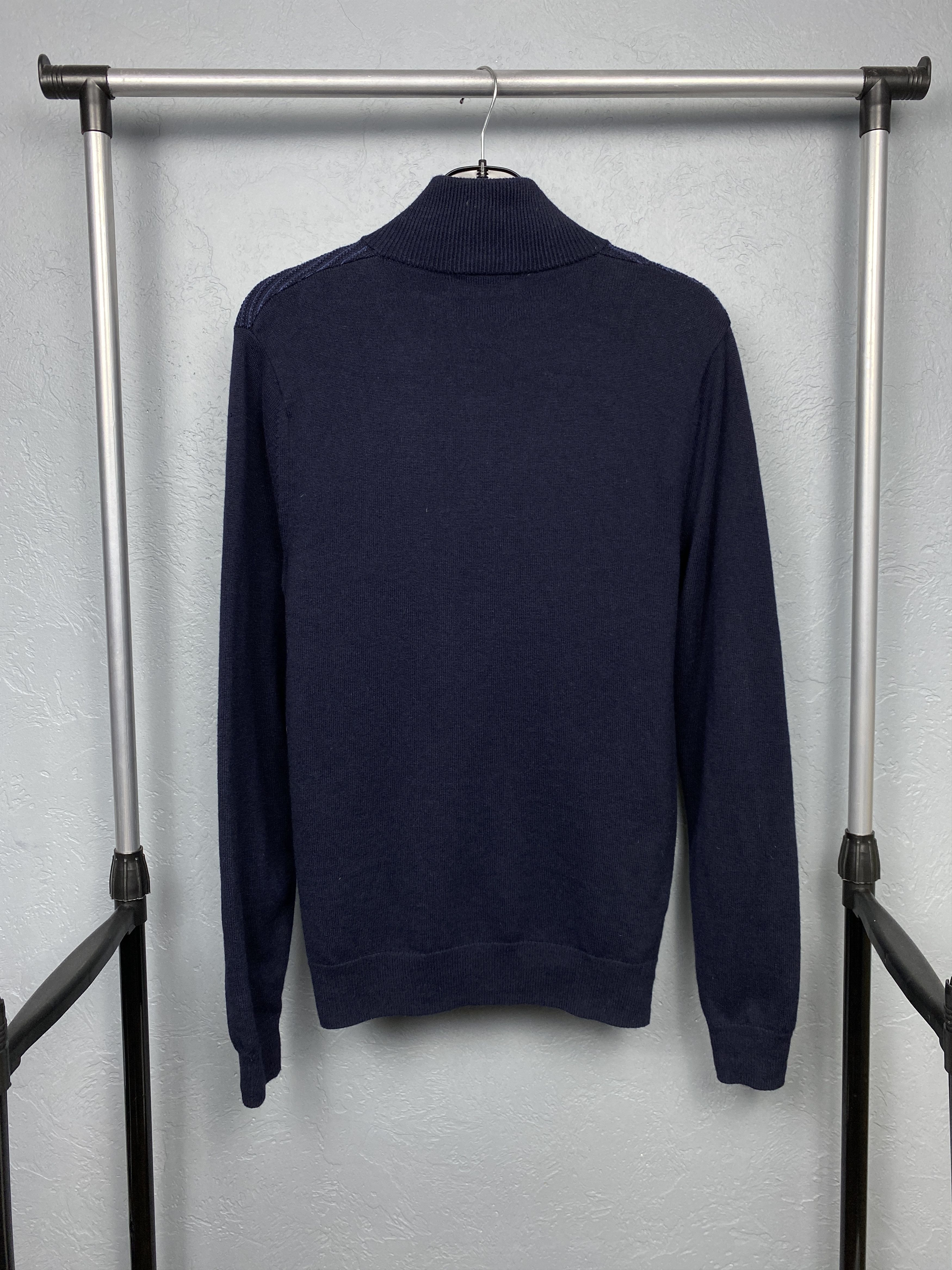 Fred Perry Fred Perry Vintage Mens Full Zip Wool Knit Sweater Size US S / EU 44-46 / 1 - 8 Thumbnail