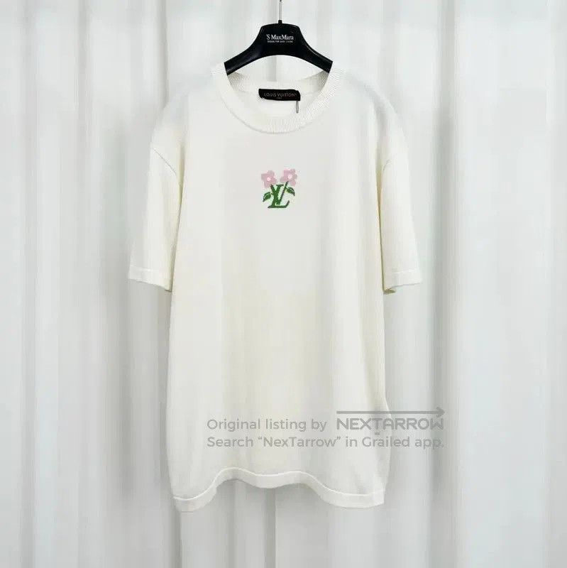 Louis Vuitton Louis Vuitton Summer Cream Cotton T. Size US L / EU 52-54 / 3 - 1 Thumbnail