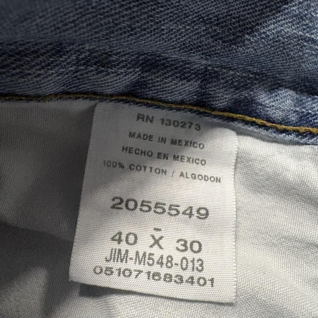 Vintage Crazy Vintage Y2K/2000s Baggy Grunge Medium Blue Wash Denim Jeans! Size US 40 / EU 56 - 8 Thumbnail