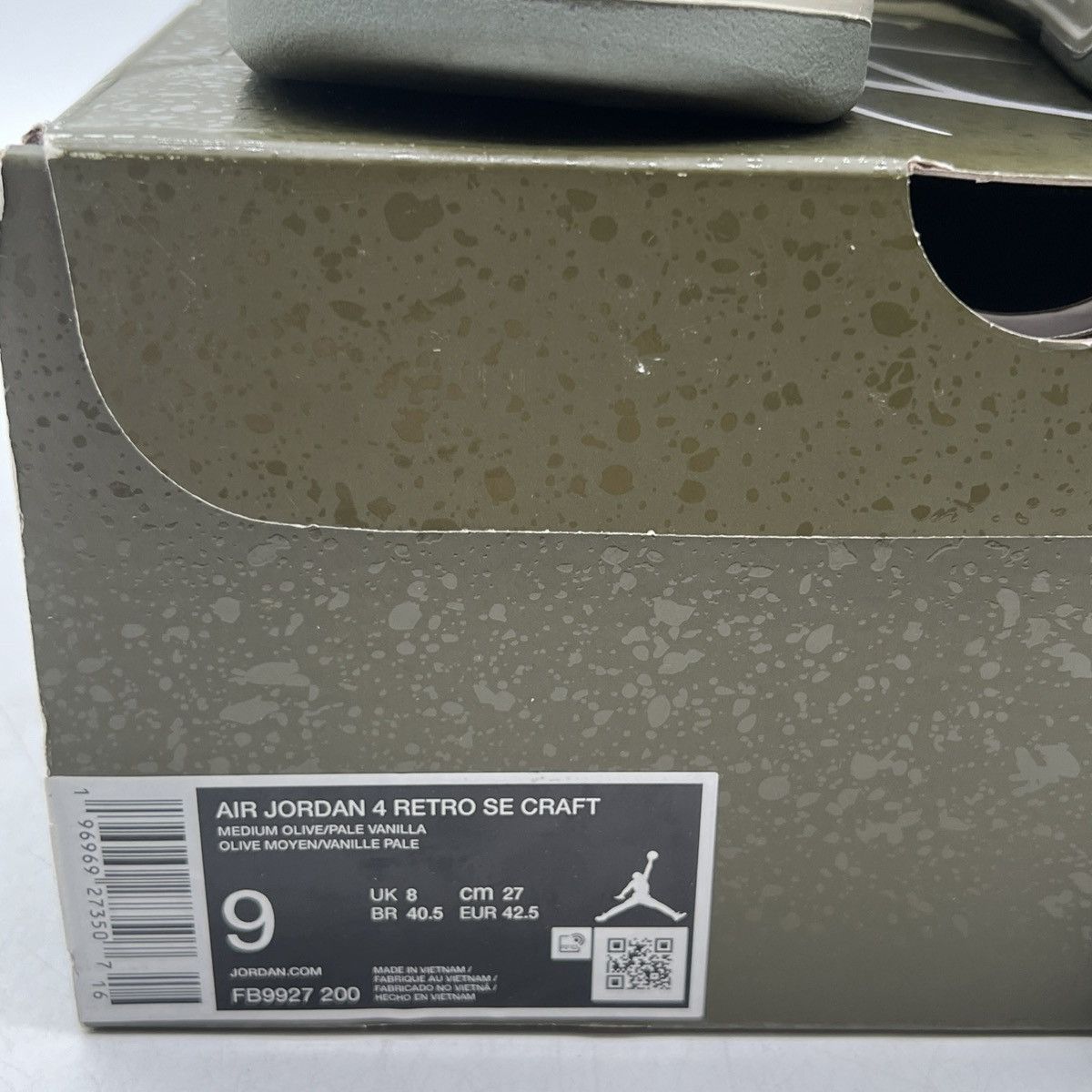 Jordan Brand Air Jordan 4 Craft Olive Size US 9 / EU 42 - 6 Thumbnail