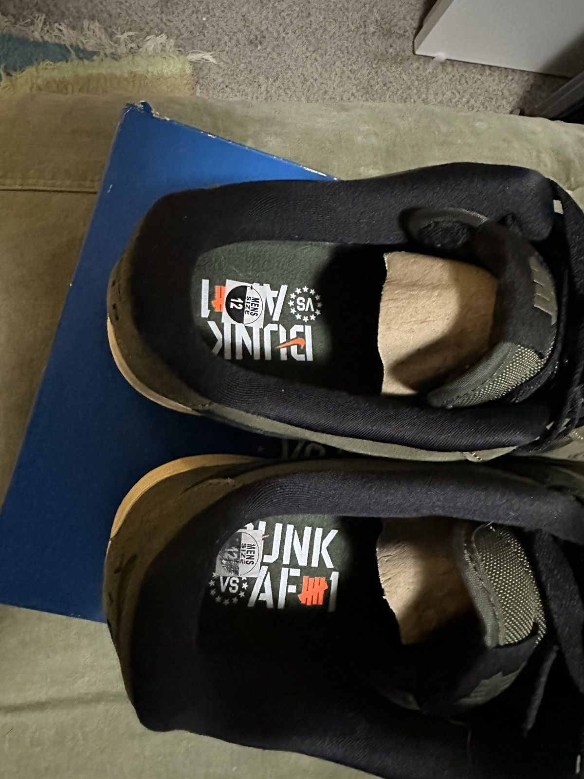 Nike × Undefeated Nike x Undefeated Air Force 1 low SP “Ballistic” Size US 12 / EU 45 - 7 Thumbnail