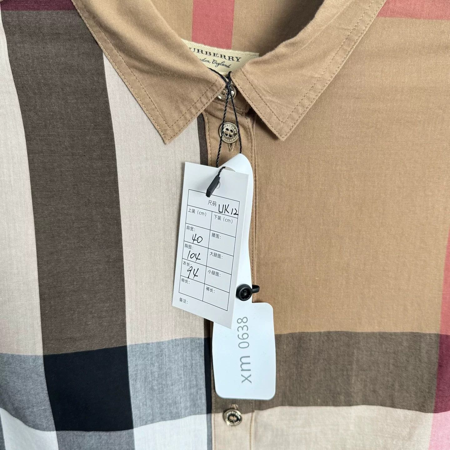 Burberry Burberry Classic Check Dress/ Size S / US 4 / IT 40 - 3 Thumbnail