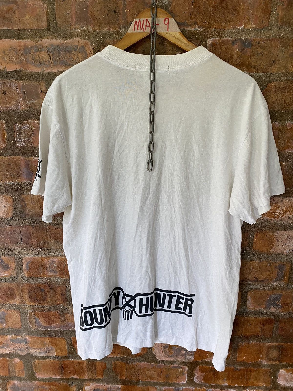 Bounty Hunter 1999 BH punk dog Anvil tee Size US L / EU 52-54 / 3 - 6 Thumbnail