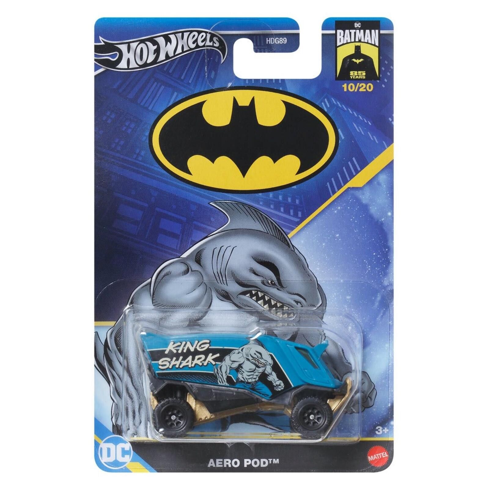 Other Hot Wheels Batman Themed Ast Aero Pod Blue Size ONE SIZE - 1 Preview