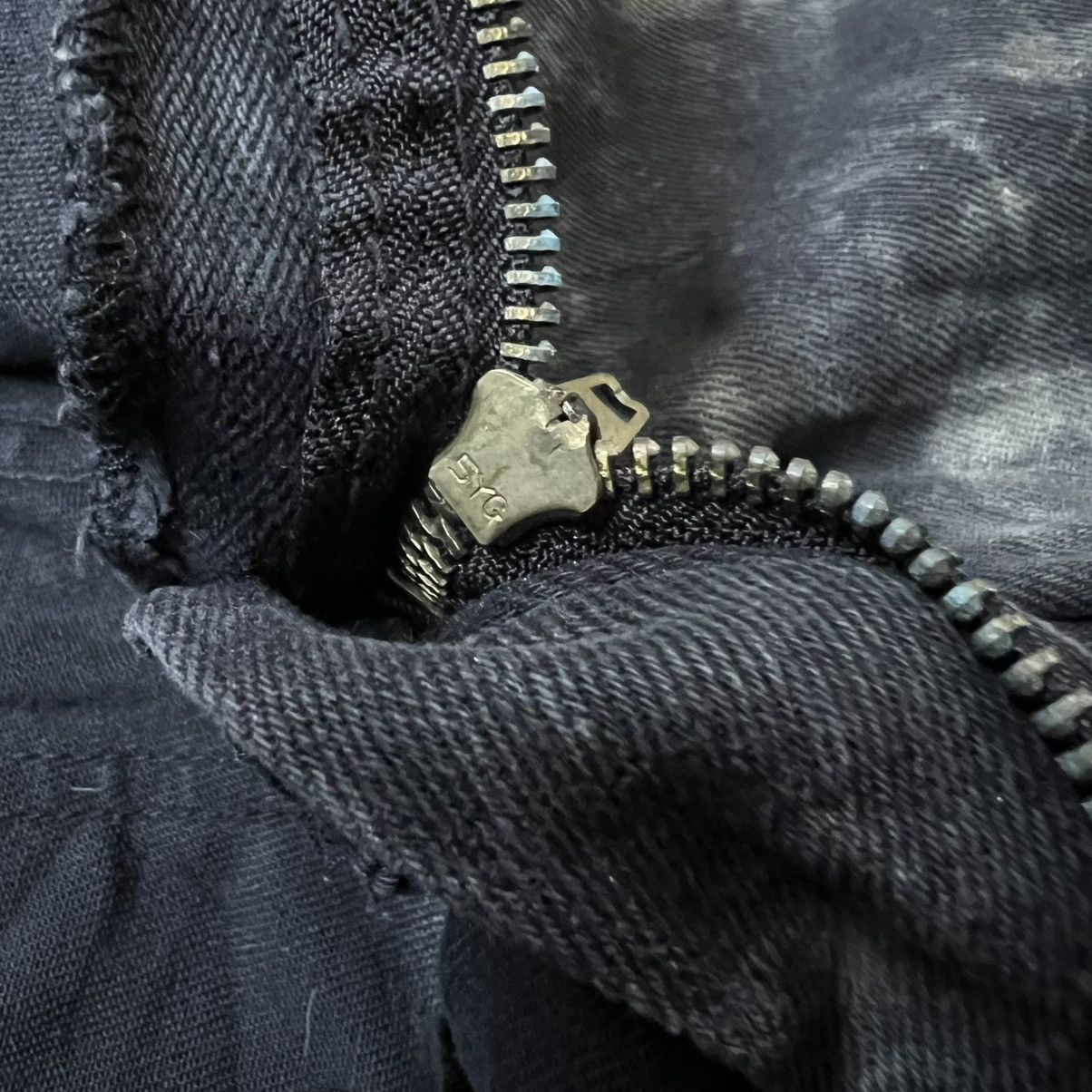 If Six Was Nine 2000s Cavaria Vkei Style Distressed Acid Wash Denim Size US 31 - 6 Thumbnail