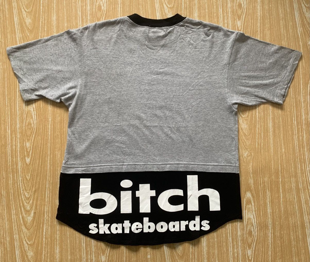Japanese Brand 🔥 Bitch Skateboards 2 Layer Youth Made In Japan T Shirt Size M / US 6-8 / IT 42-44 - 6 Thumbnail