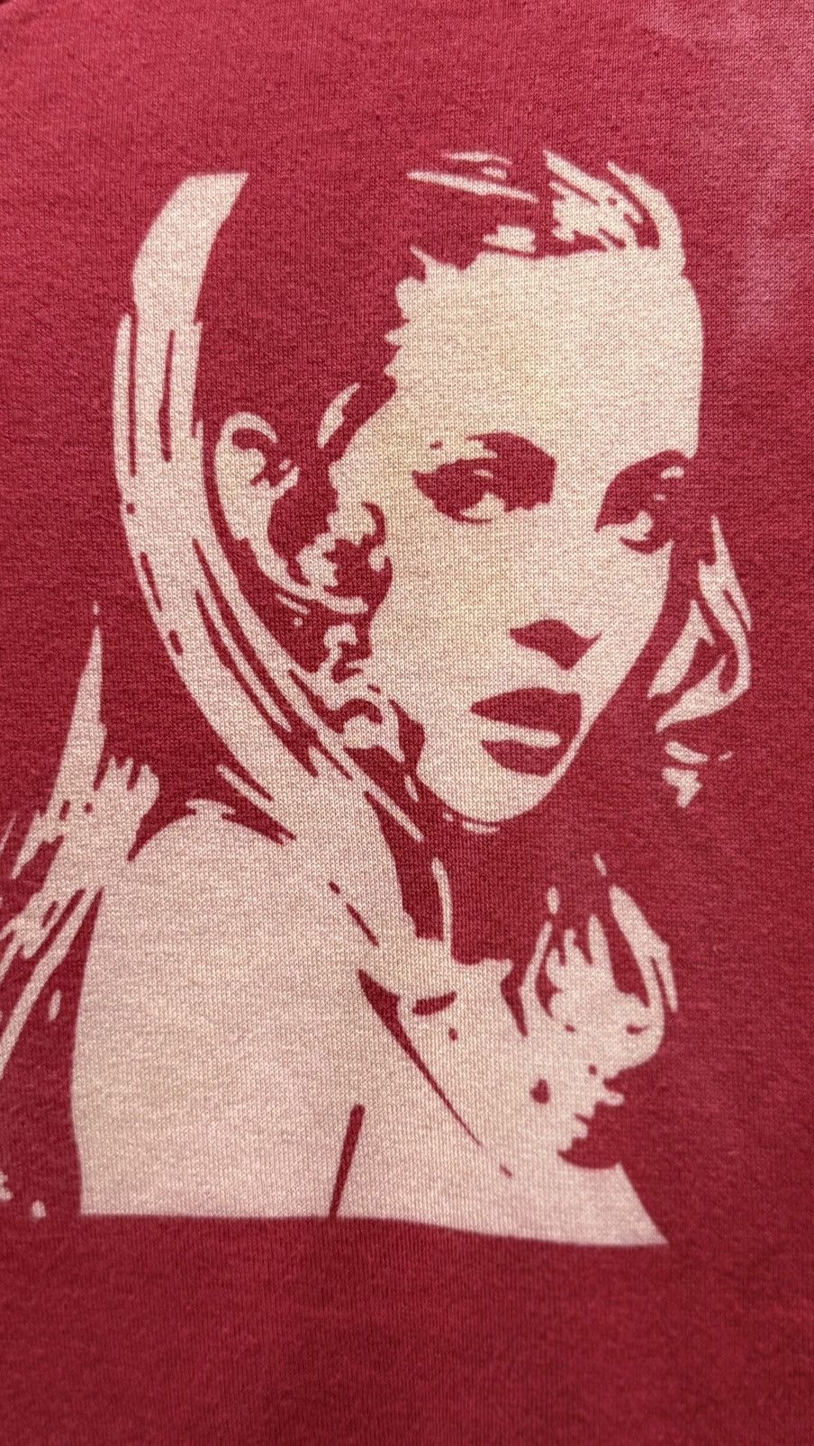 Hysteric Glamour Vintage Hysteric Glamour Beuty Salon Sun Faded V Net Tee Size US L / EU 52-54 / 3 - 4 Thumbnail