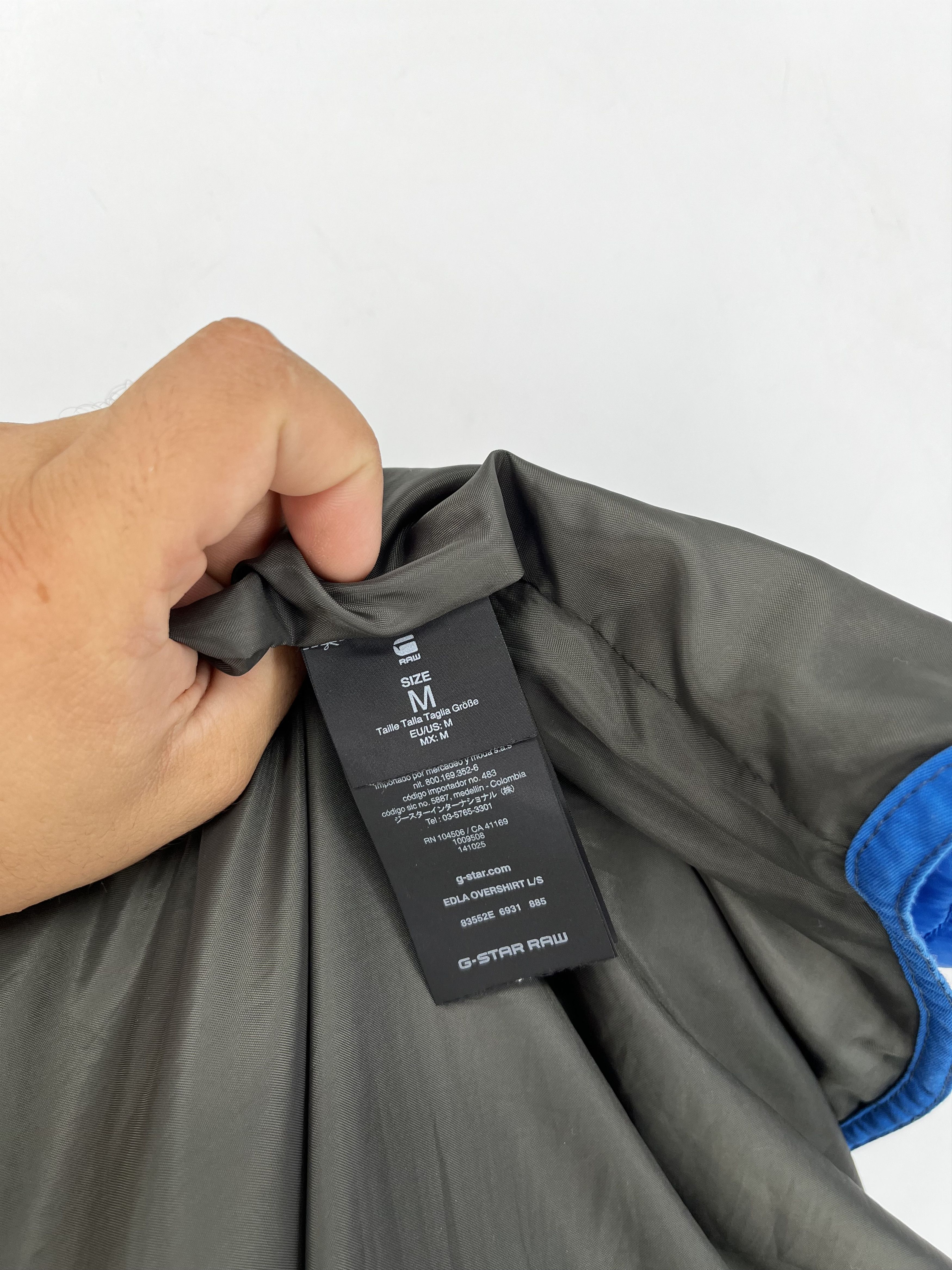 G-Star G-Star RAW Blue Quilted Zip Jacket Men’s Size M Size US M / EU 48-50 / 2 - 13 Thumbnail