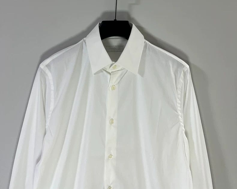 Prada Prada Size 39 Long-sleeved shirt 2501-Nextarrow Size US XXS / EU 40 - 3 Thumbnail