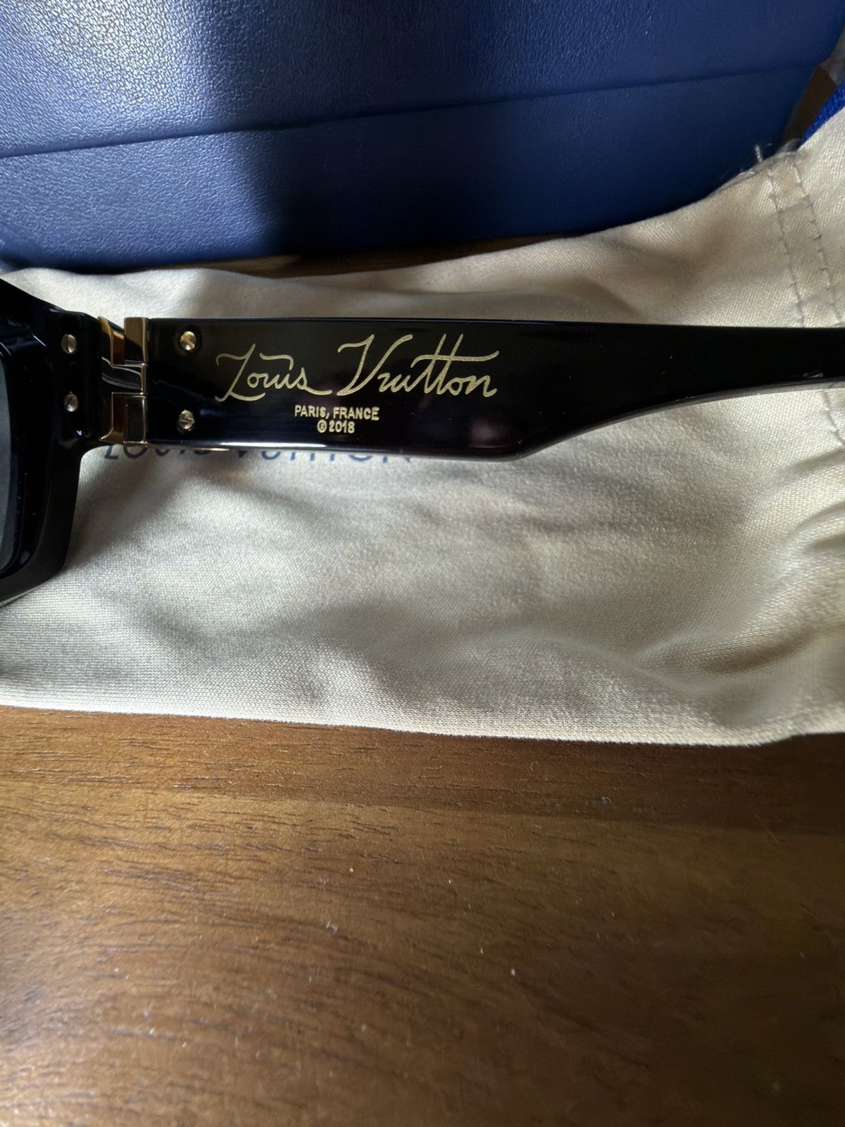 Louis Vuitton Louis Vuitton 1.1 Millionaires Sunglasses (W)- Black Size ONE SIZE - 2 Thumbnail