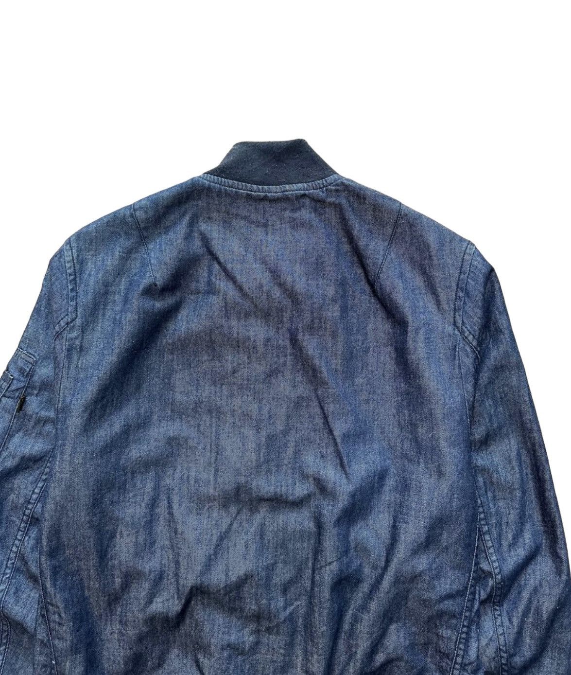 Alpha Industries Alpha Industries Denim Bomber Jacket Size US S / EU 44-46 / 1 - 11 Thumbnail