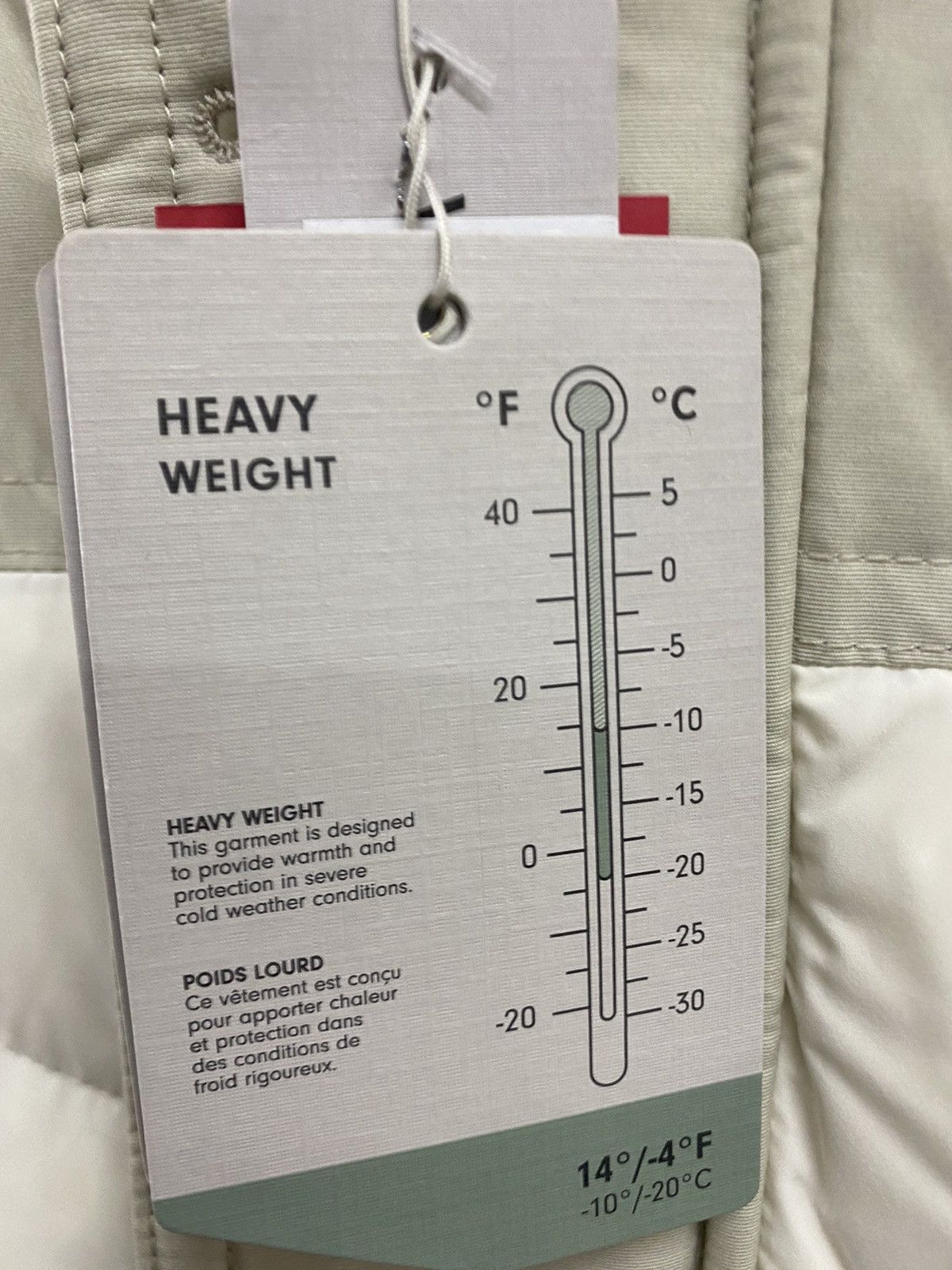 Other Woolrich Arctic Logo Down Jacket, size S, cream white, new Size S / US 4 / IT 40 - 8 Thumbnail