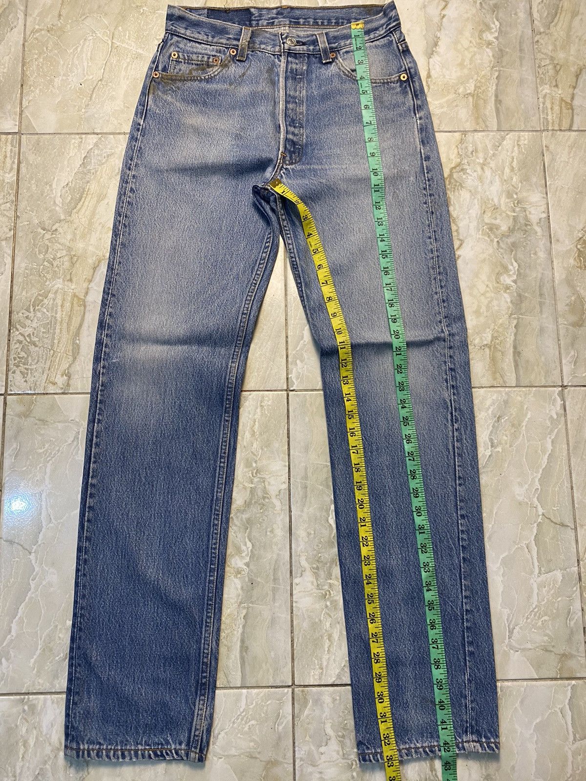 Levi's × Vintage Levis 501 Button Fly Size US 29 - 5 Thumbnail