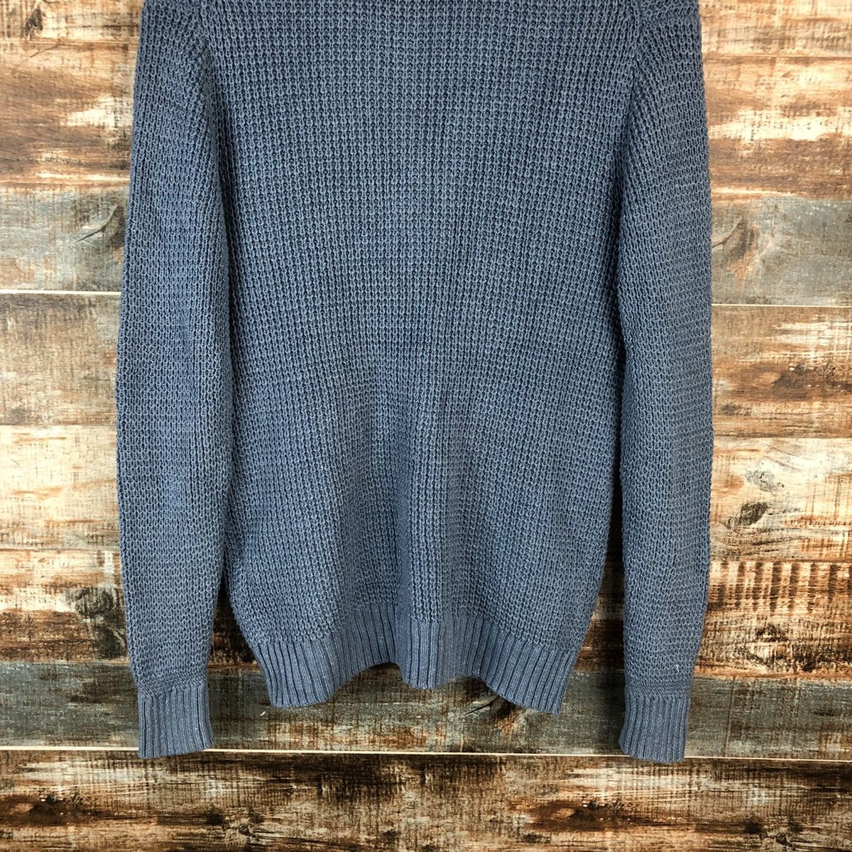 Homespun Knitwear × Japanese Brand DL Green Label Blue Cardigan Knitwear #C047 Size US M / EU 48-50 / 2 - 15 Thumbnail