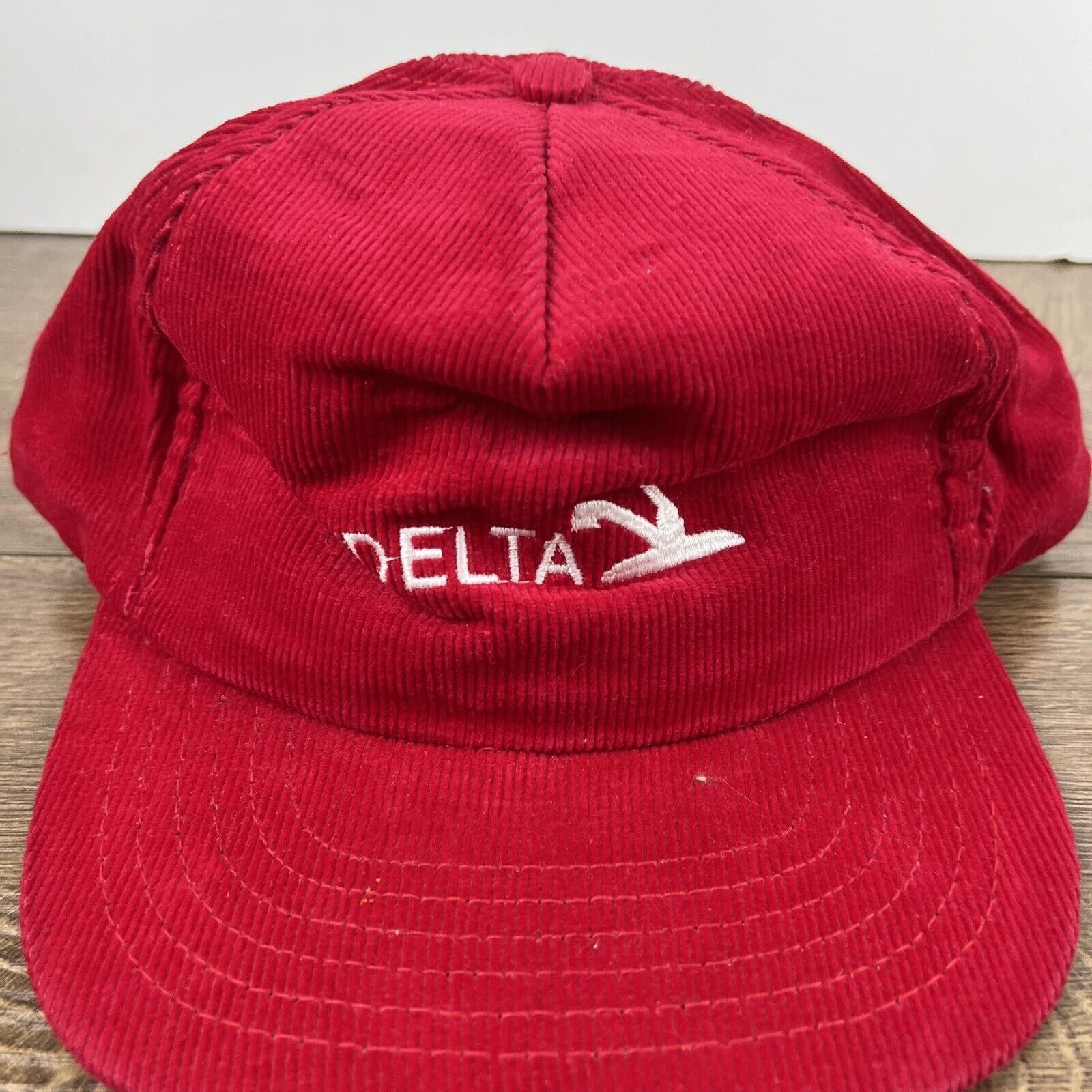 Delta Delta Hat Delta Cap Red Hat Adjustable Adult Size Hat Red Ca Size ONE SIZE - 7 Thumbnail