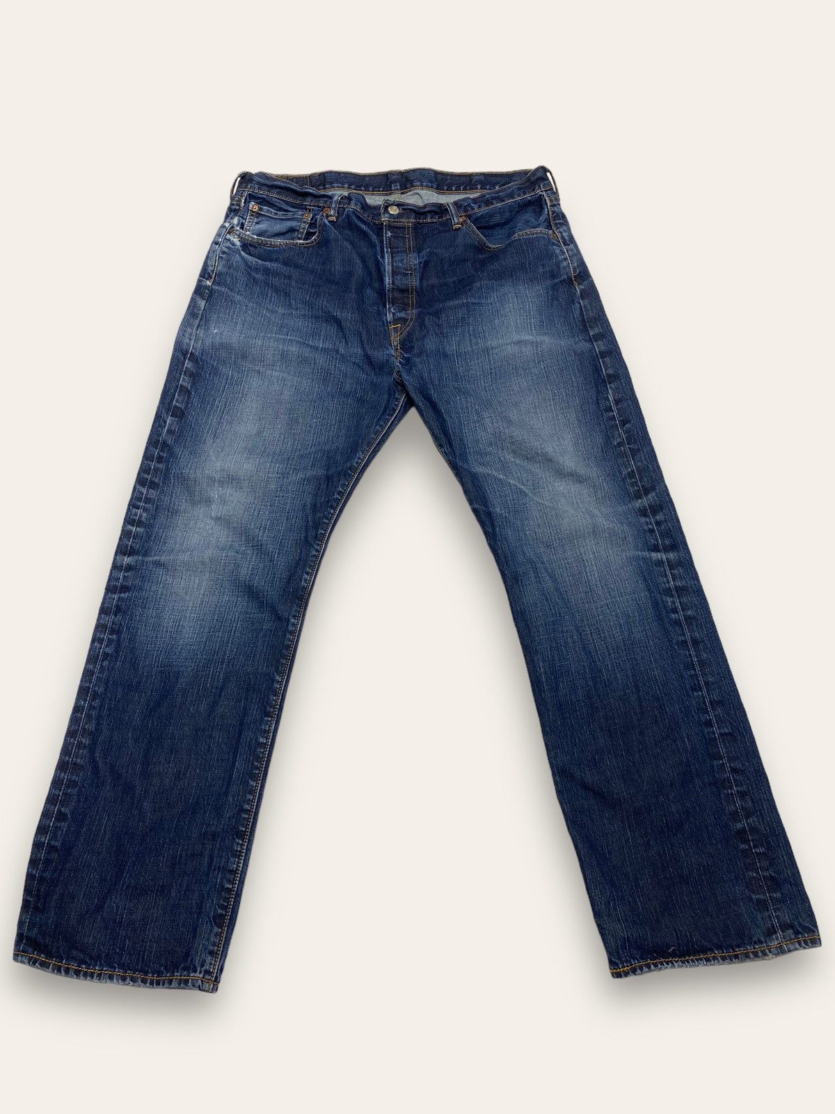 Levi's Vintage LEVI'S 501 Distressed Jeans Denim Baggy Oversized Size US 38 / EU 54 - 1 Thumbnail