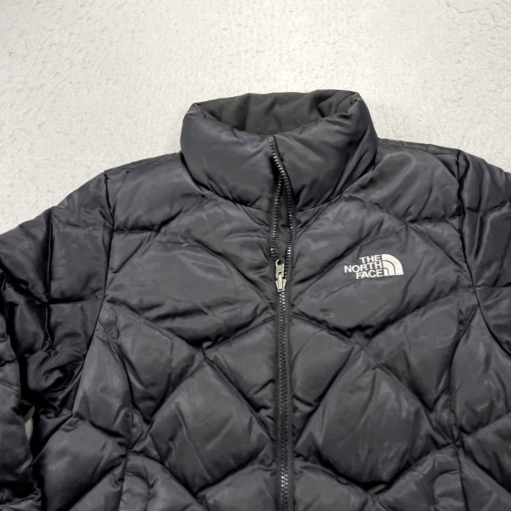 The North Face The North Face Jacket Womens Small Black Puffer Goose Down 550 Fill Aconcagua Zip Size S / US 4 / IT 40 - 2 Thumbnail