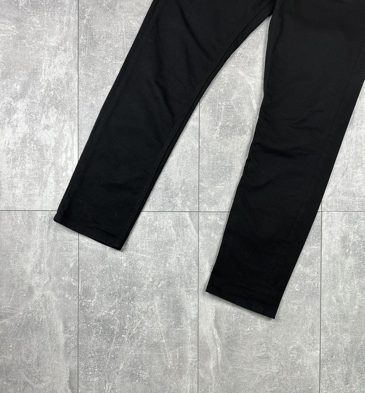 A Day's March A Days March Basic Black Denim Jeans Pants Size US 32 / EU 48 - 4 Thumbnail