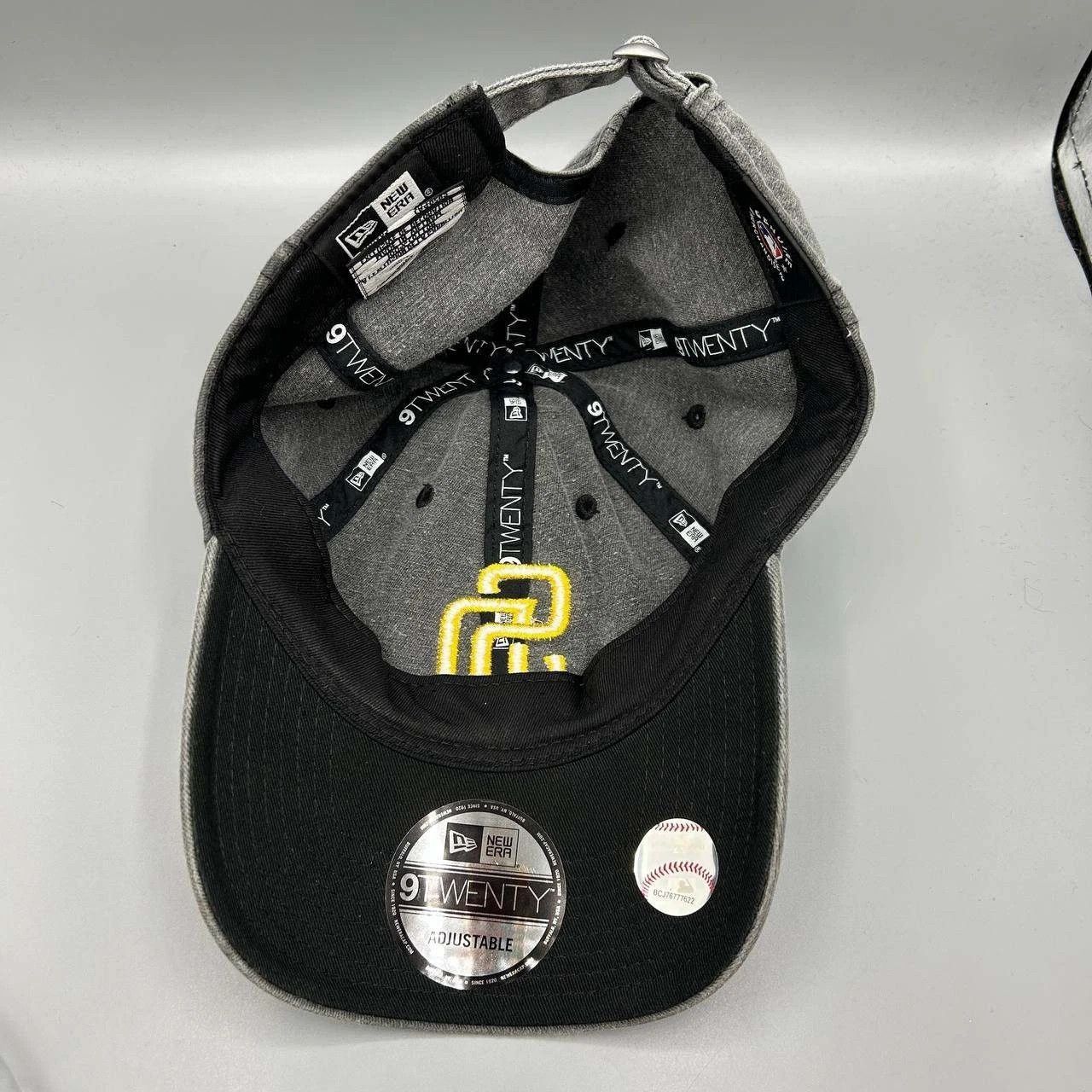 New Era San Diego Padres Hat Men Denim Embroidered Strap Back Cotton Size ONE SIZE - 2 Thumbnail