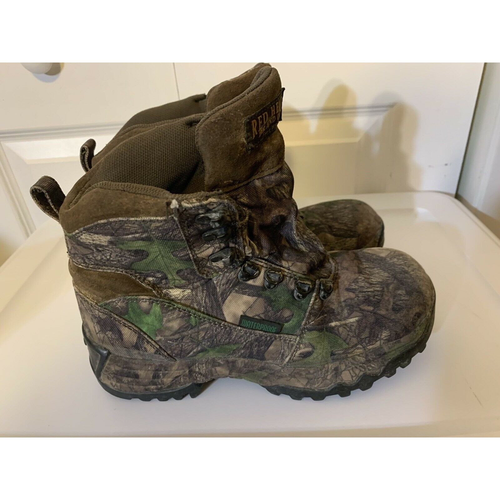 Redhead Red Head Men’s Sz 7M Camo Mossy Boots Insulated Waterproof H Size US 7 / EU 40 - 6 Thumbnail