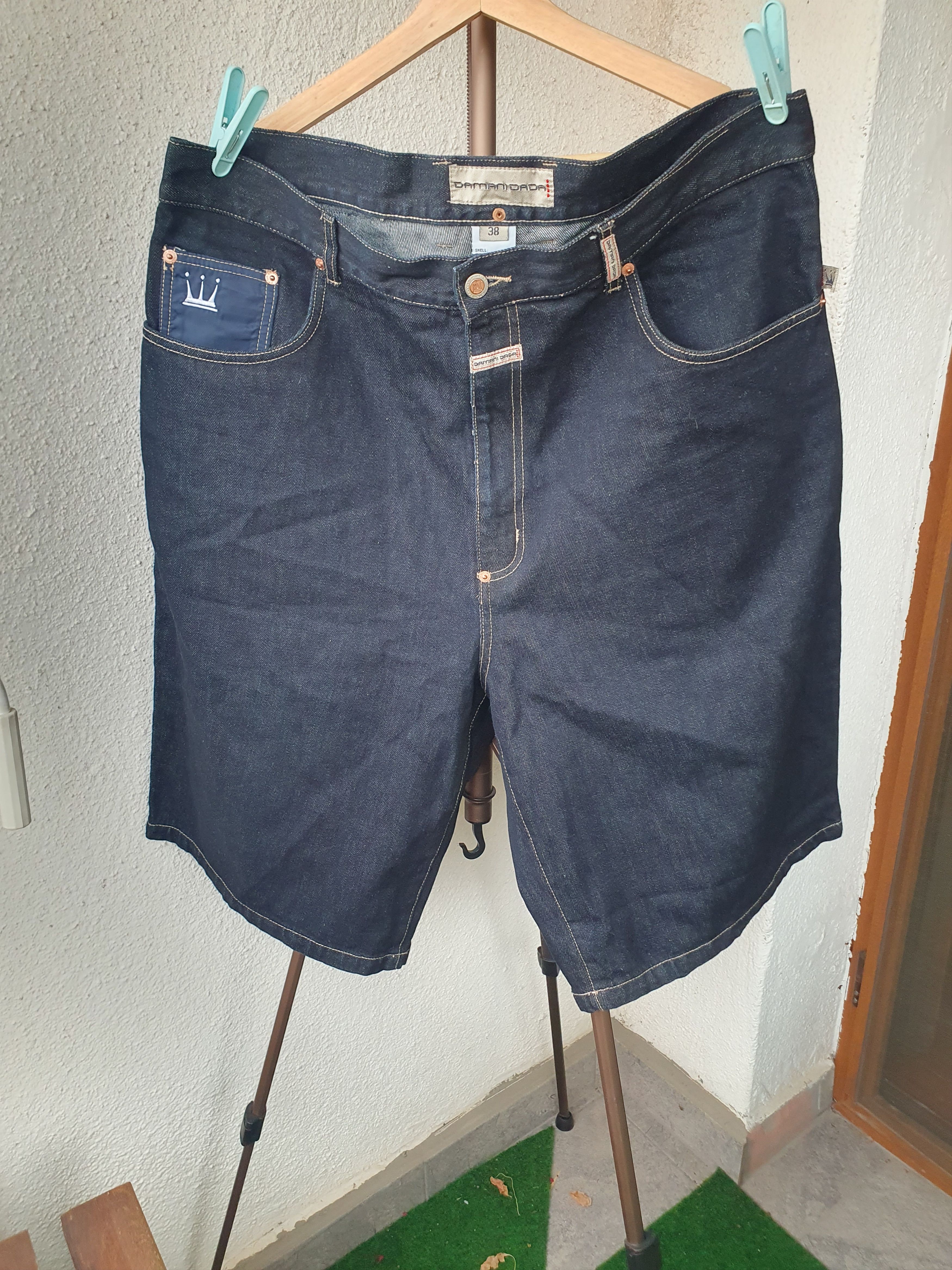 Damani Dada Damani Dada Jorts Denim Shorts Vintage Y2K Wide Legs 38 Size US 38 / EU 54 - 2 Thumbnail