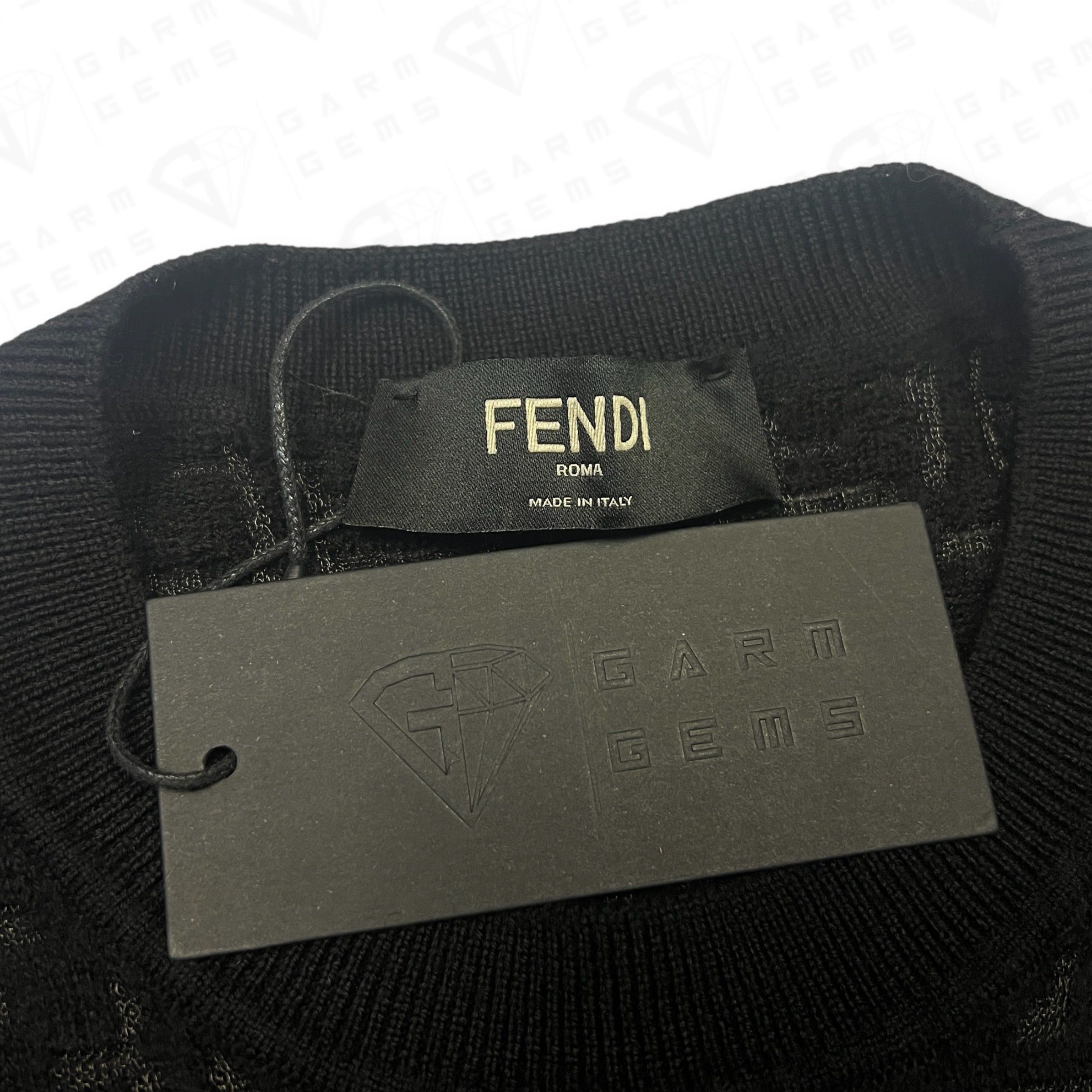 Fendi Fendi FF Knit Jumper Size US L / EU 52-54 / 3 - 3 Thumbnail
