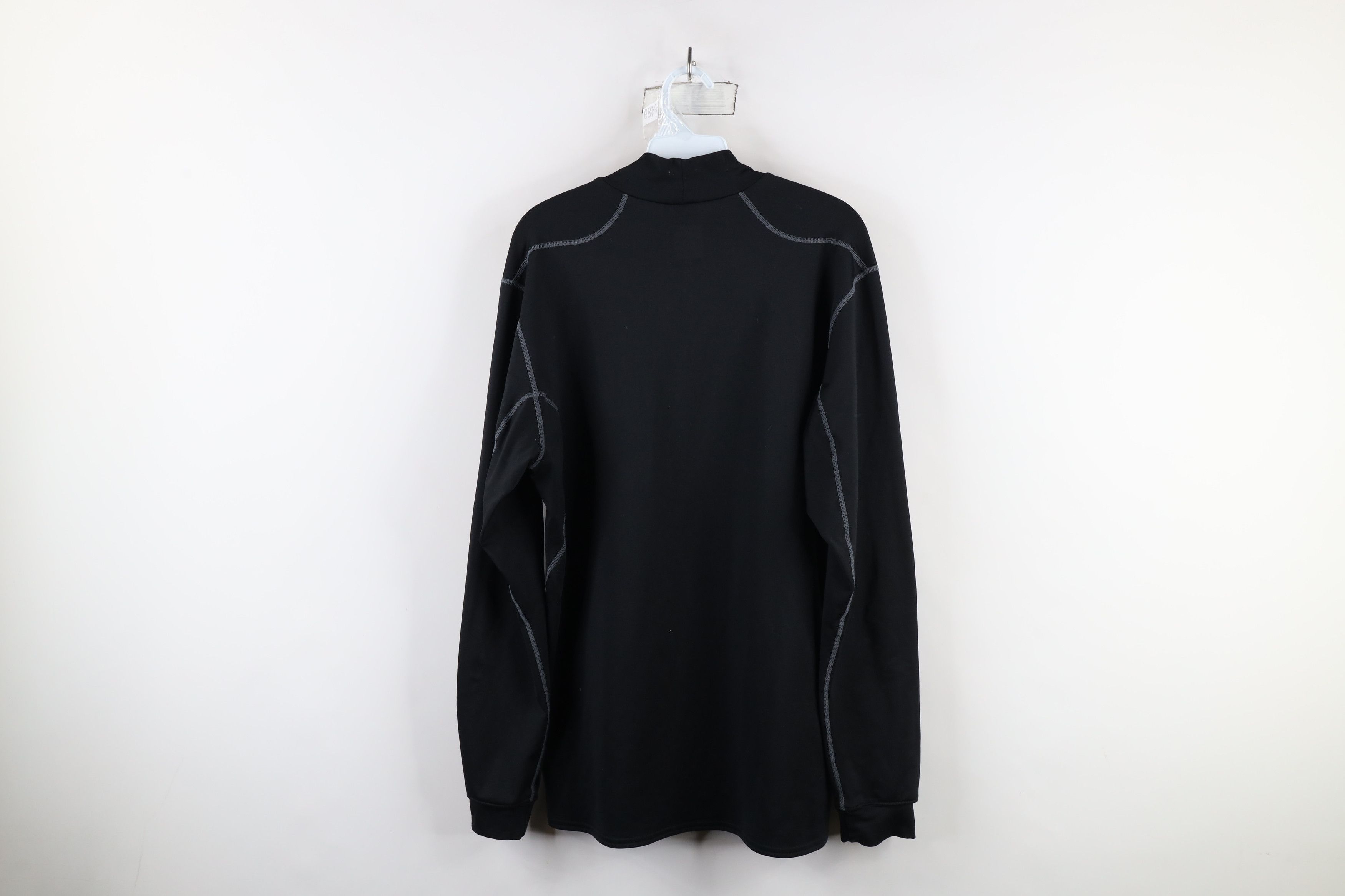 Vintage Vintage Nike Pro Lined Mock Neck Outdoor Training T-Shirt Size US XL / EU 56 / 4 - 11 Thumbnail
