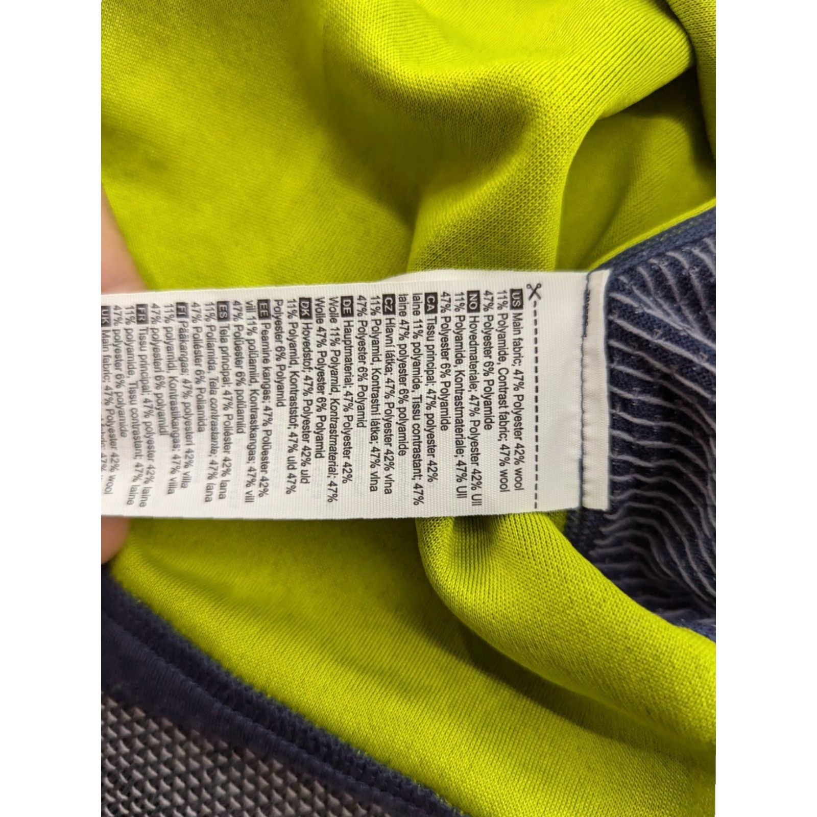 Vintage BULA Base Layer Shirt Womens Large Blue Wool Blend Outdoor Ski Hiking Thermal Shirt Size L / US 10 / IT 46 - 3 Thumbnail