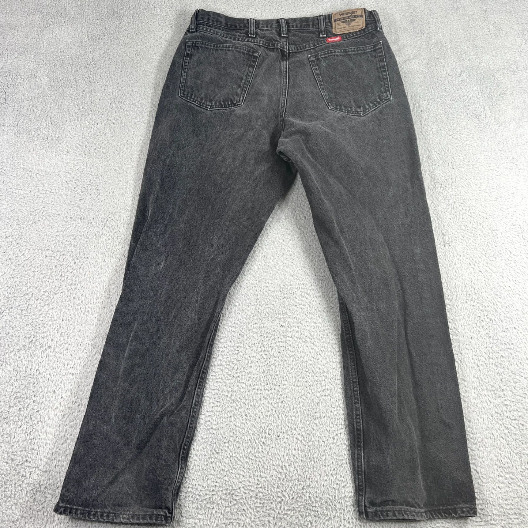 Wrangler VINTAGE Wrangler Jeans Mens 36x30 Dark Wash Cotton Relaxed Fit Cowboy Style Size US 36 / EU 52 - 7 Thumbnail