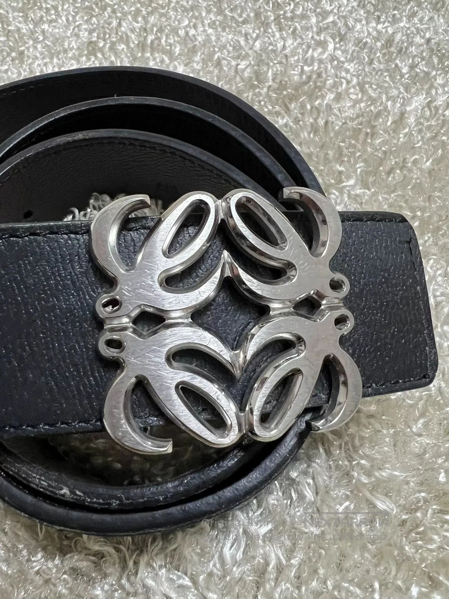 Loewe Loewe Men's Full Leather Belt. Size ONE SIZE - 2 Thumbnail