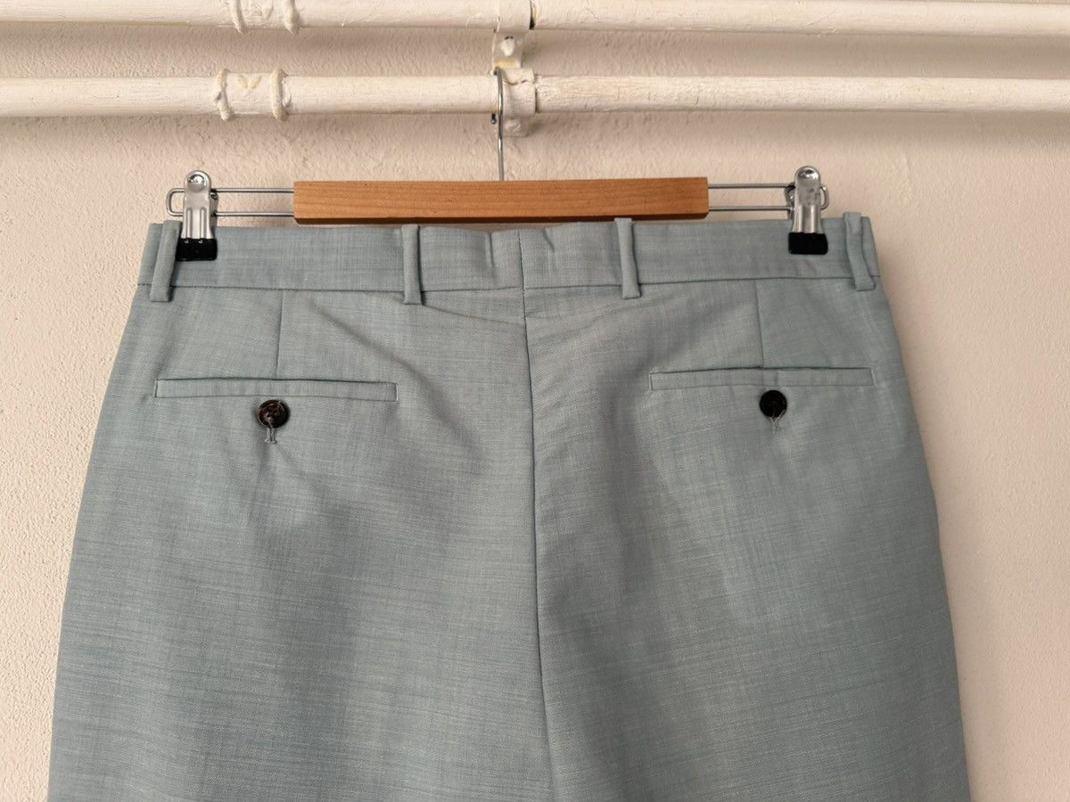 Maison Margiela Margiela Tailored Trousers in Pale Blue Wool–Mohair Blend Size US 30 / EU 46 - 5 Thumbnail