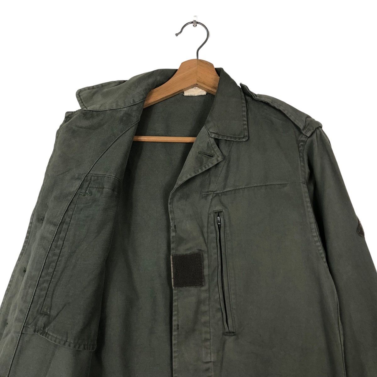 Vintage Vintage Cargo Jacket Inspector Military Warein Lille 1987’s Size US M / EU 48-50 / 2 - 12 Thumbnail