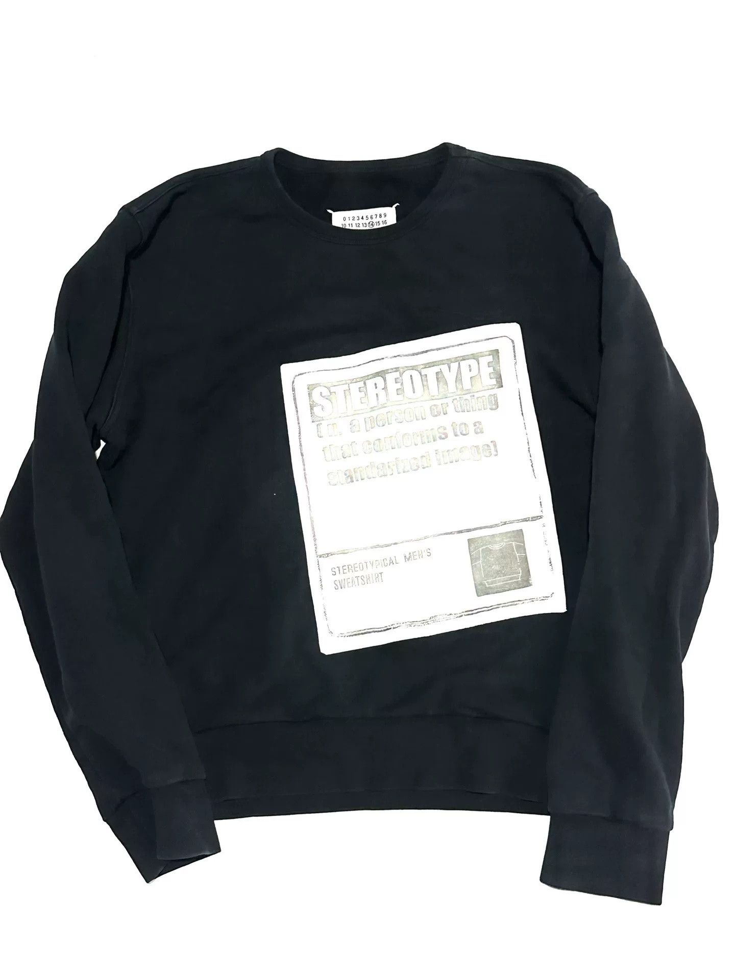 Maison Margiela Maison Margiela Patch Sweatshirt Size US S / EU 44-46 / 1 - 1 Thumbnail