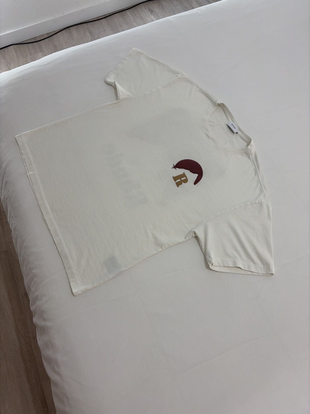 Rhude Rhude Red Gold Moonlight Tee Size US XL / EU 56 / 4 - 3 Thumbnail