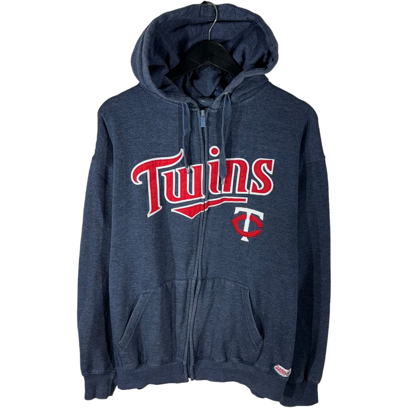 Stitch's Jeans Stitches Minnesota Twins Full Zip MLB Hoodie Size US L / EU 52-54 / 3 - 1 Thumbnail