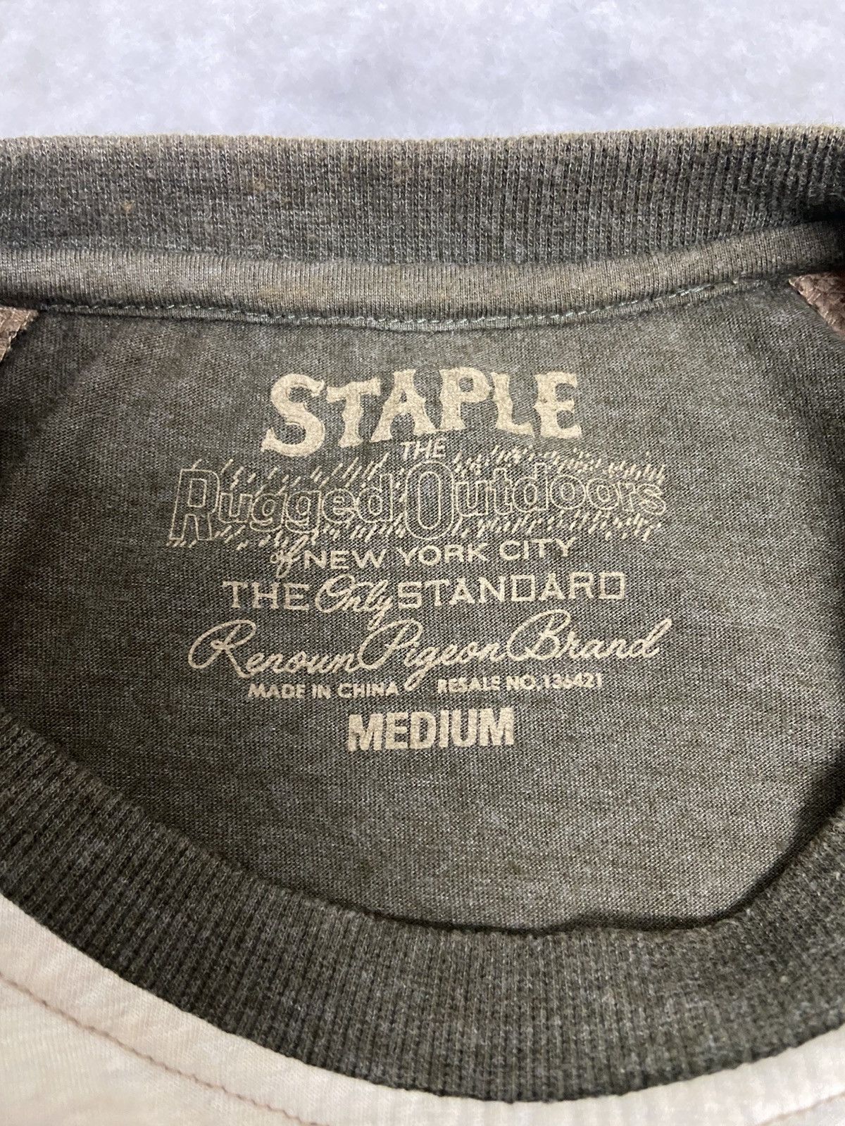 Staple Vintage Staple Pigeon Logo Tee Camo T-Shirt Size US M / EU 48-50 / 2 - 7 Thumbnail