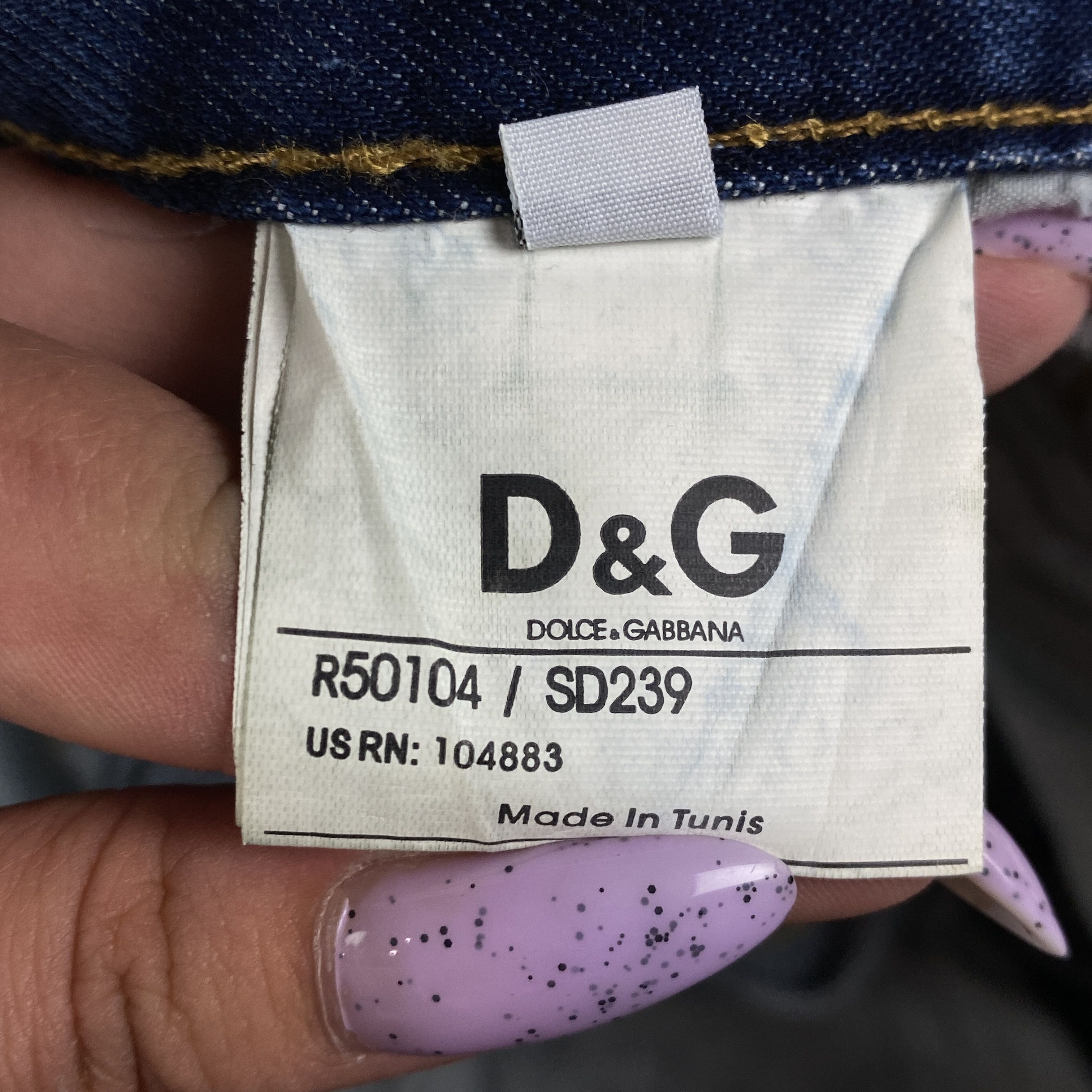 Vintage Mens Jeans Denim Dolce Gabbana Vintage Size 32 Size US 32 / EU 48 - 7 Thumbnail