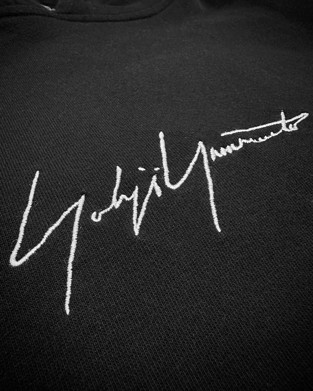 New Era × Yohji Yamamoto Yohji Yamamoto Pour Homme Embroidered Logo Hoodie Size US S / EU 44-46 / 1 - 6 Thumbnail