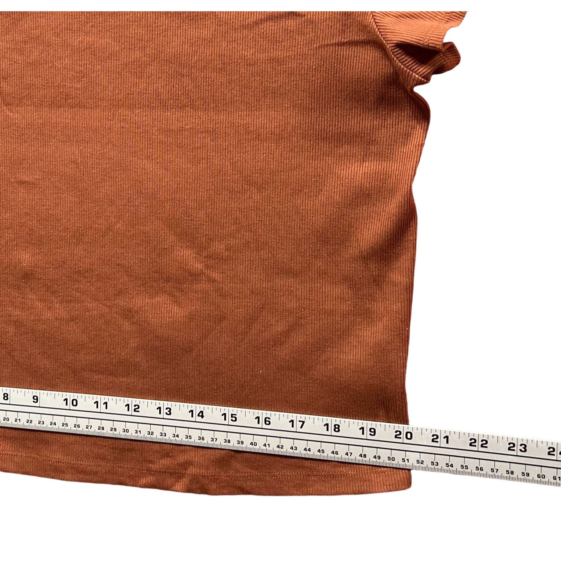 Other Wild Fable - Women's Round Neck Short Sleeve T-Shirt - Brown Size XXL / US 16-18 / IT 52-54 - 5 Thumbnail