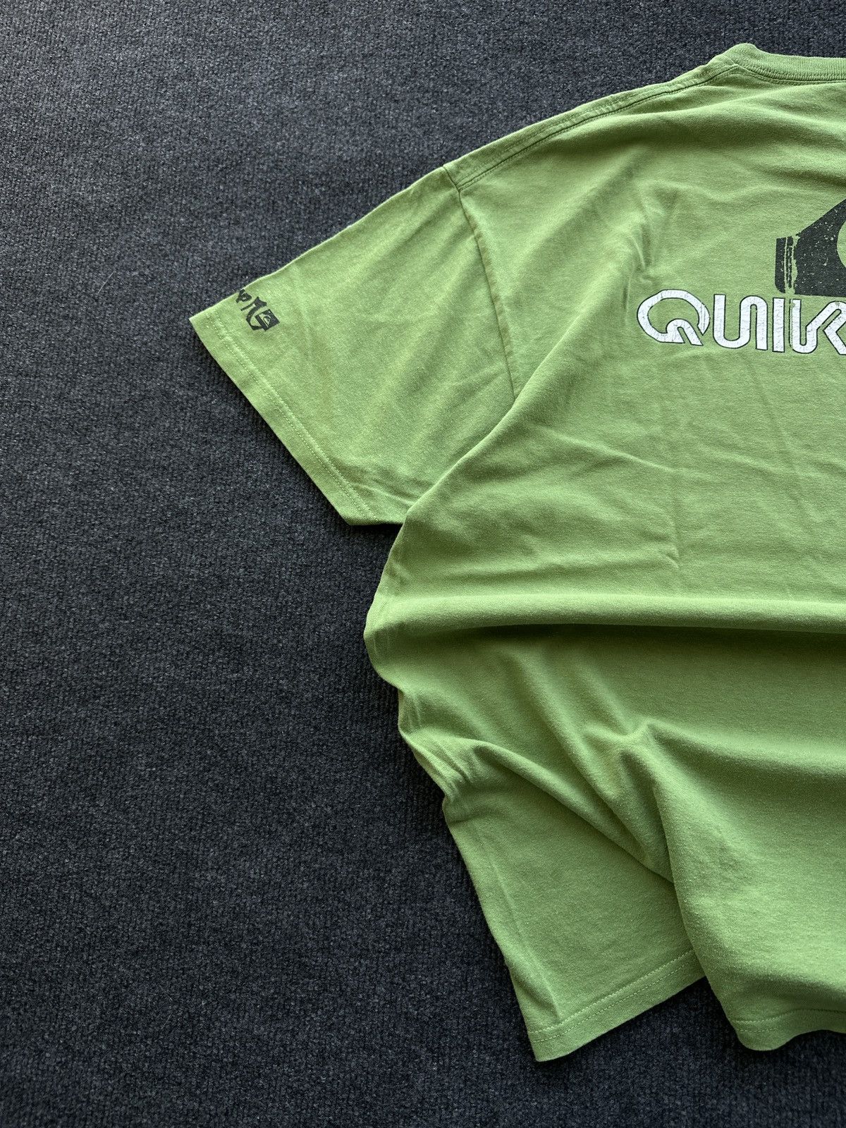 Quiksilver 🚨Vintage Big Logo QUIKSILVER BOXY LOGO T SHIRT SLEEVE Y2K Size US XL / EU 56 / 4 - 2 Thumbnail
