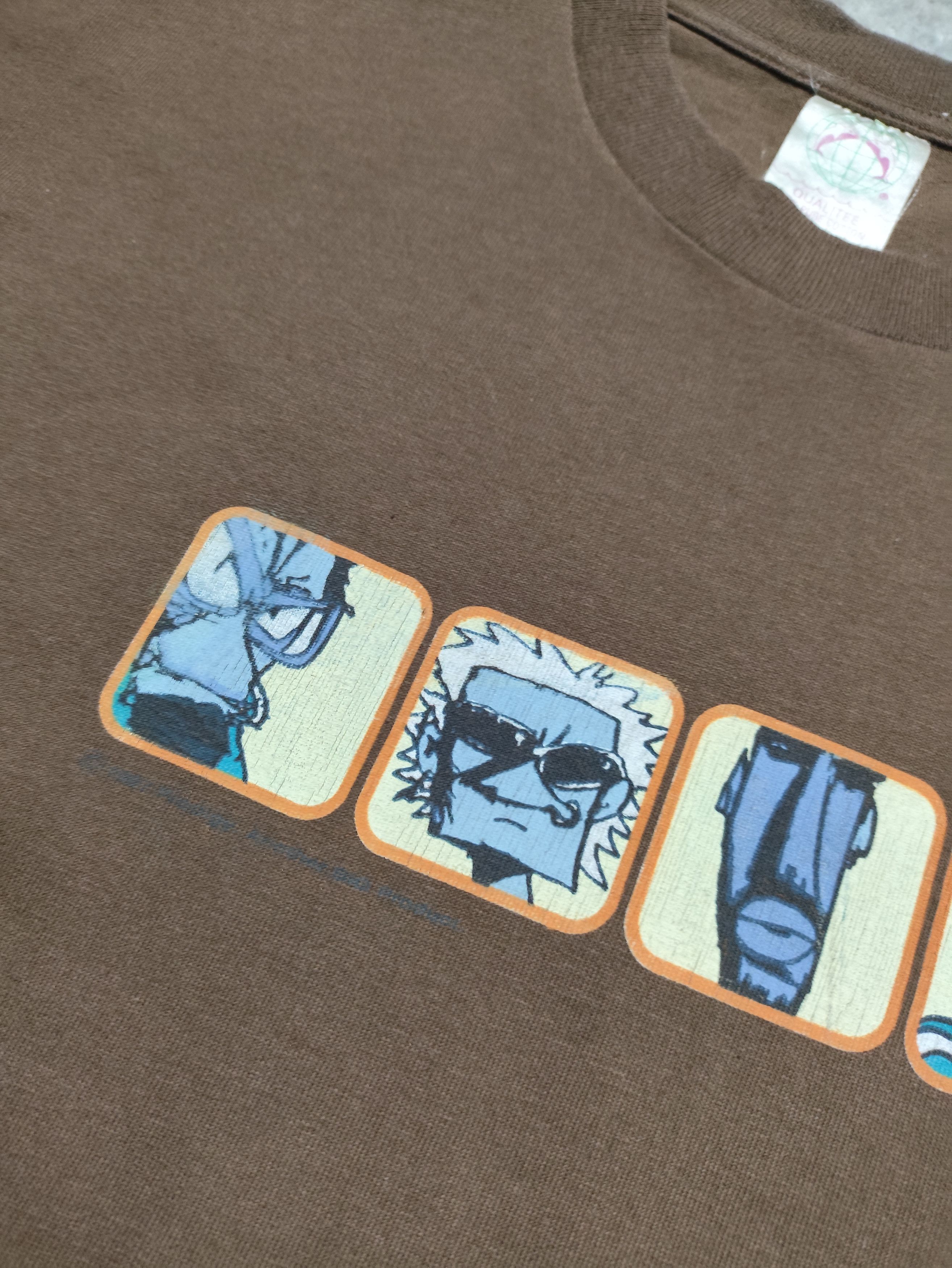 Band Tees 1997 Vintage Single Stitch Prodigy Band T Rare brown Size US L / EU 52-54 / 3 - 4 Thumbnail