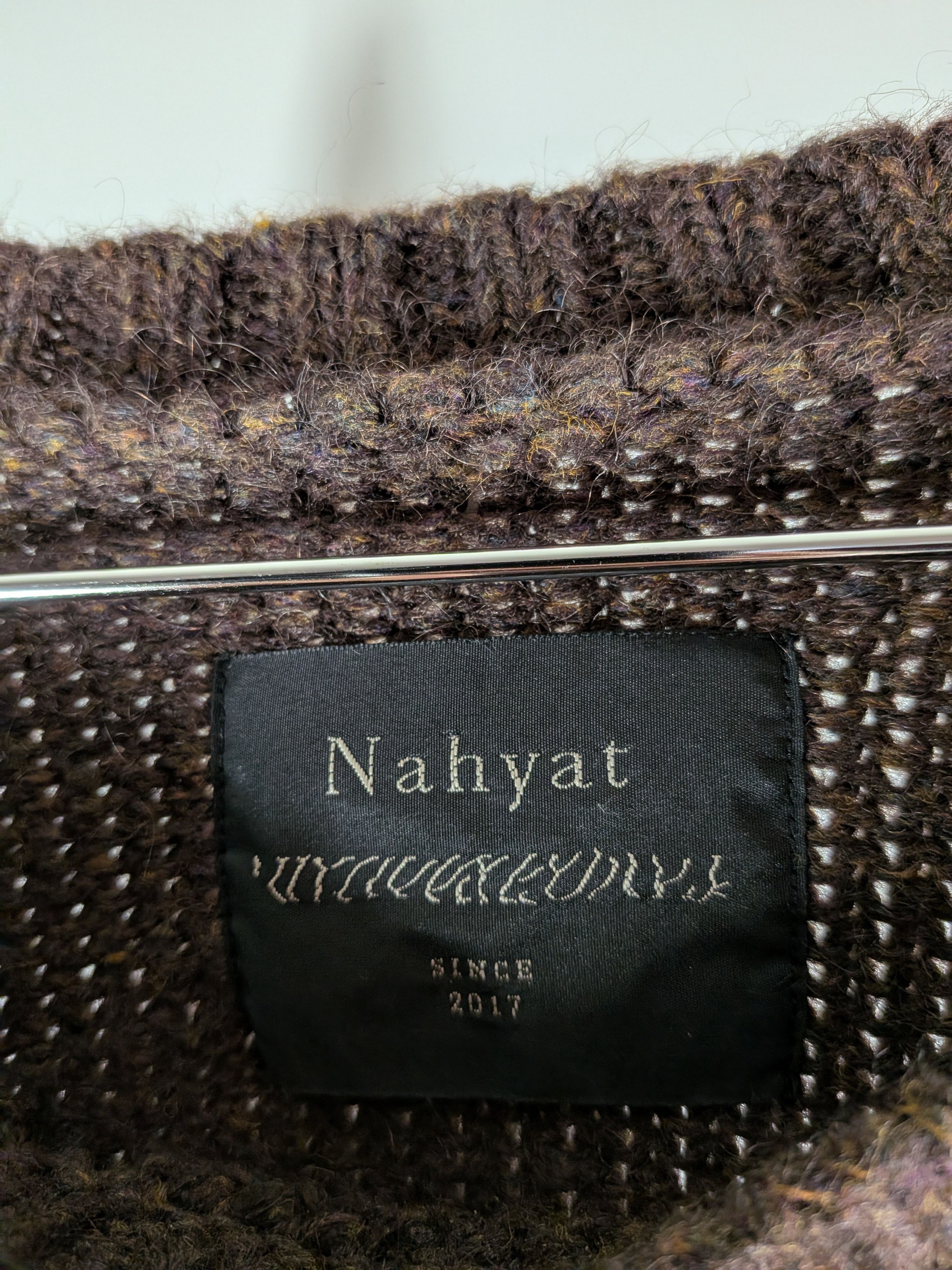 Other Nahyat Knitted Sweater Brown Size US M / EU 48-50 / 2 - 3 Thumbnail
