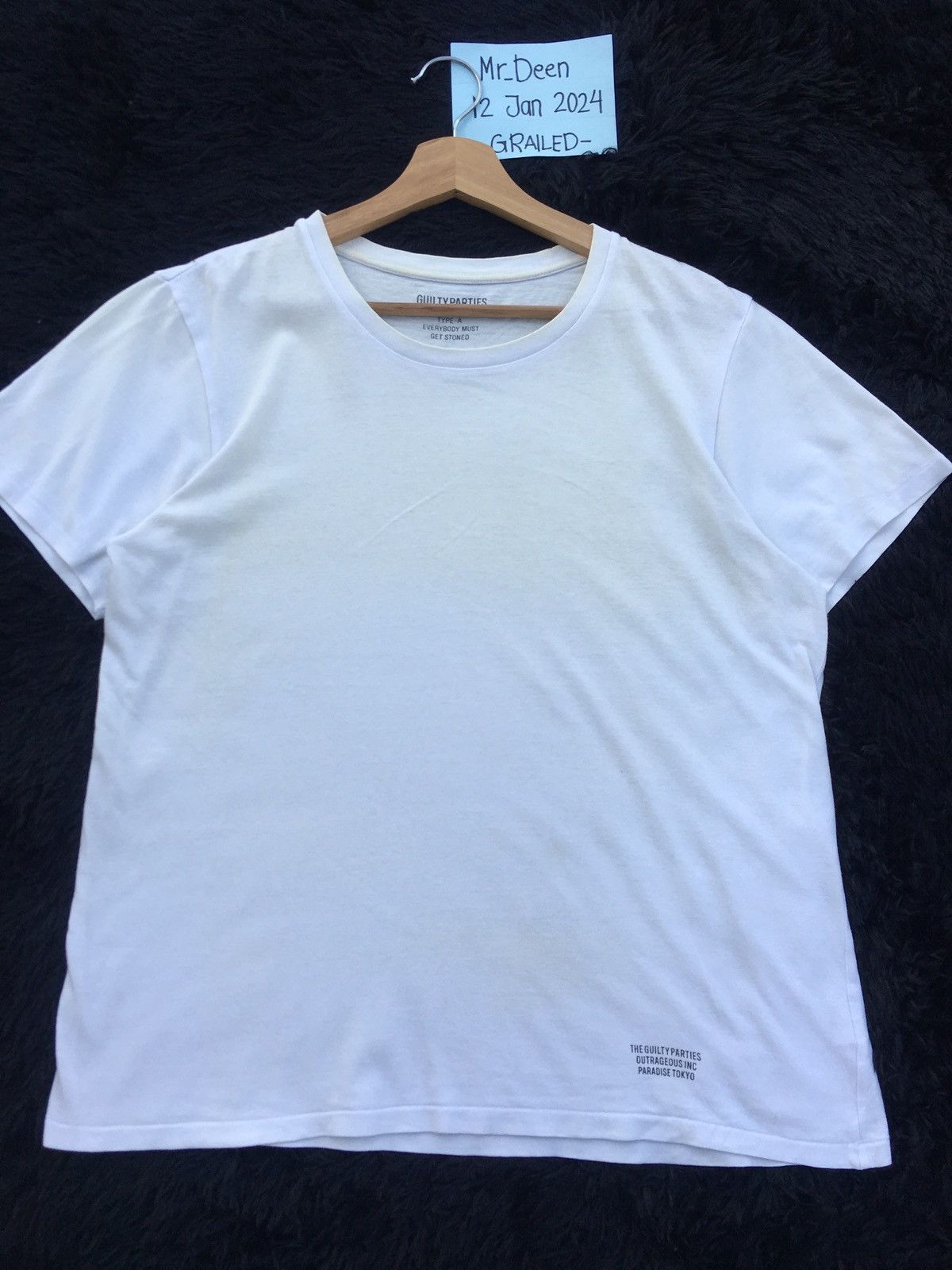 Wacko Maria Rare Vintage The Guilty Parties Everbody Must Get Stone Tee Size US M / EU 48-50 / 2 - 4 Thumbnail