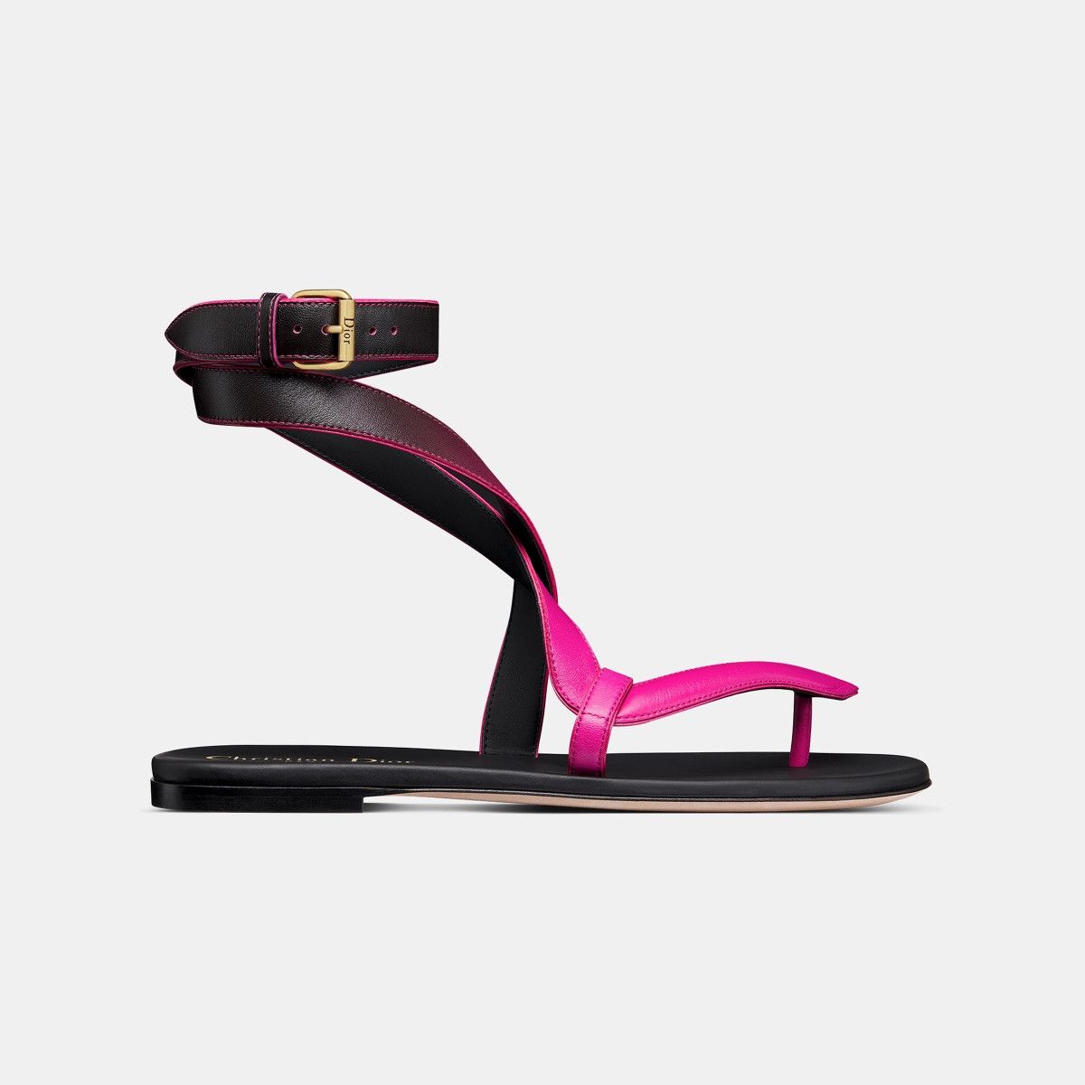 o1bcso1str0225 Poison-D Thong Sandal in Rani Pink