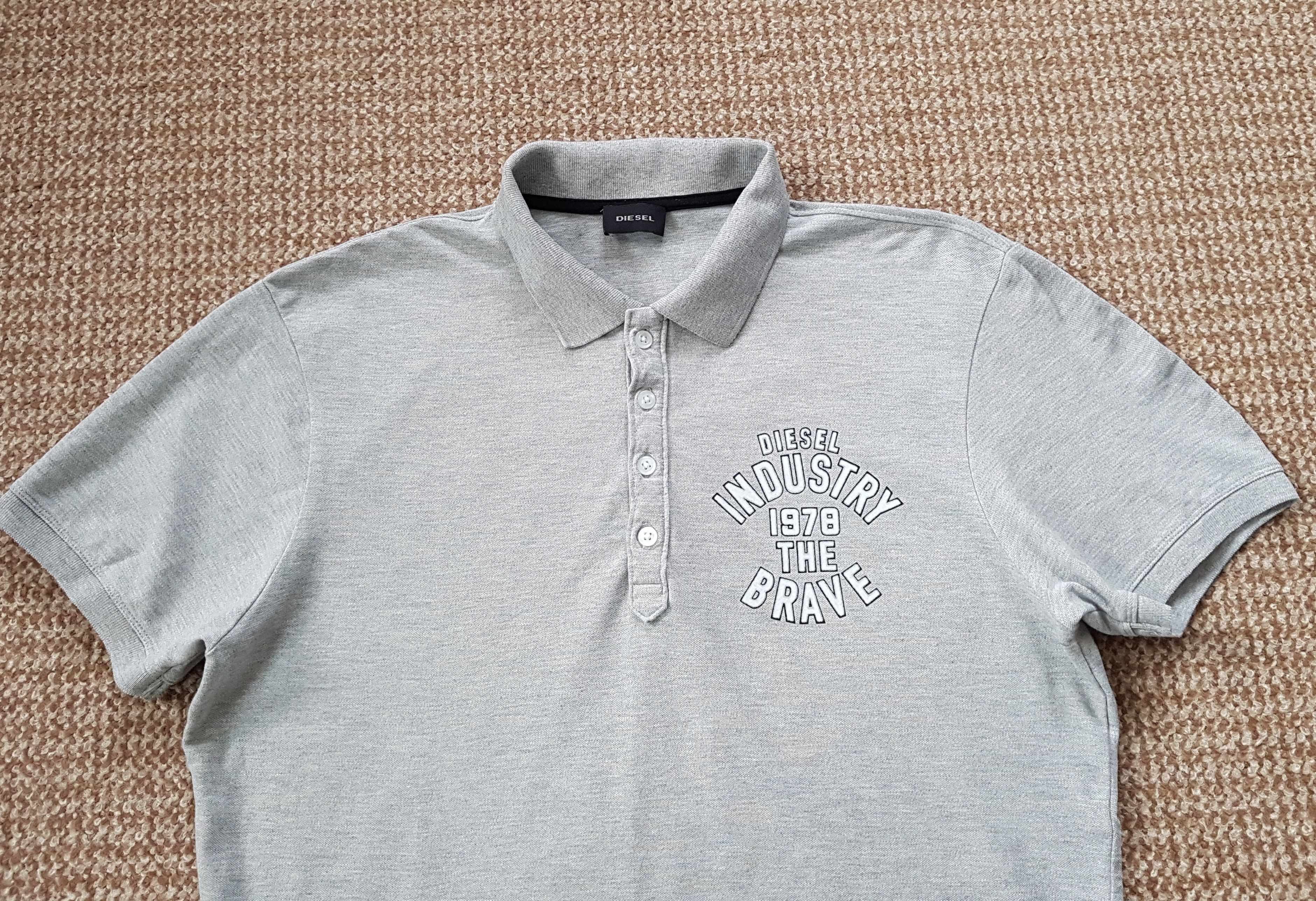 Diesel Diesel For Successful Living Printed Polo T Shirt sz XL Size US XL / EU 56 / 4 - 5 Thumbnail