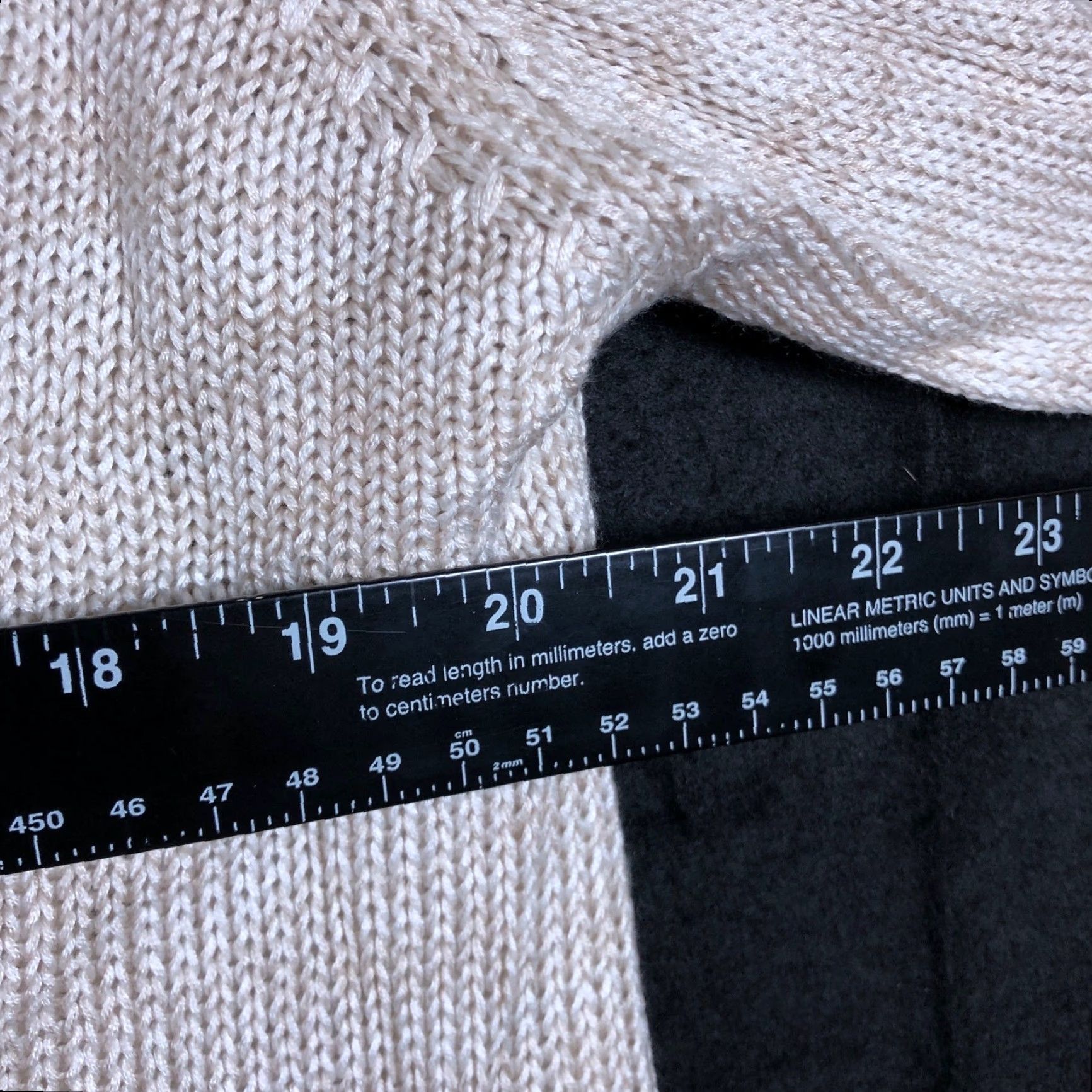 Vintage Lauren Conrad Womens Sweater Tan Knit Cold Shoulder Long Sleeve Tunic XL Size XL / US 12-14 / IT 48-50 - 7 Thumbnail