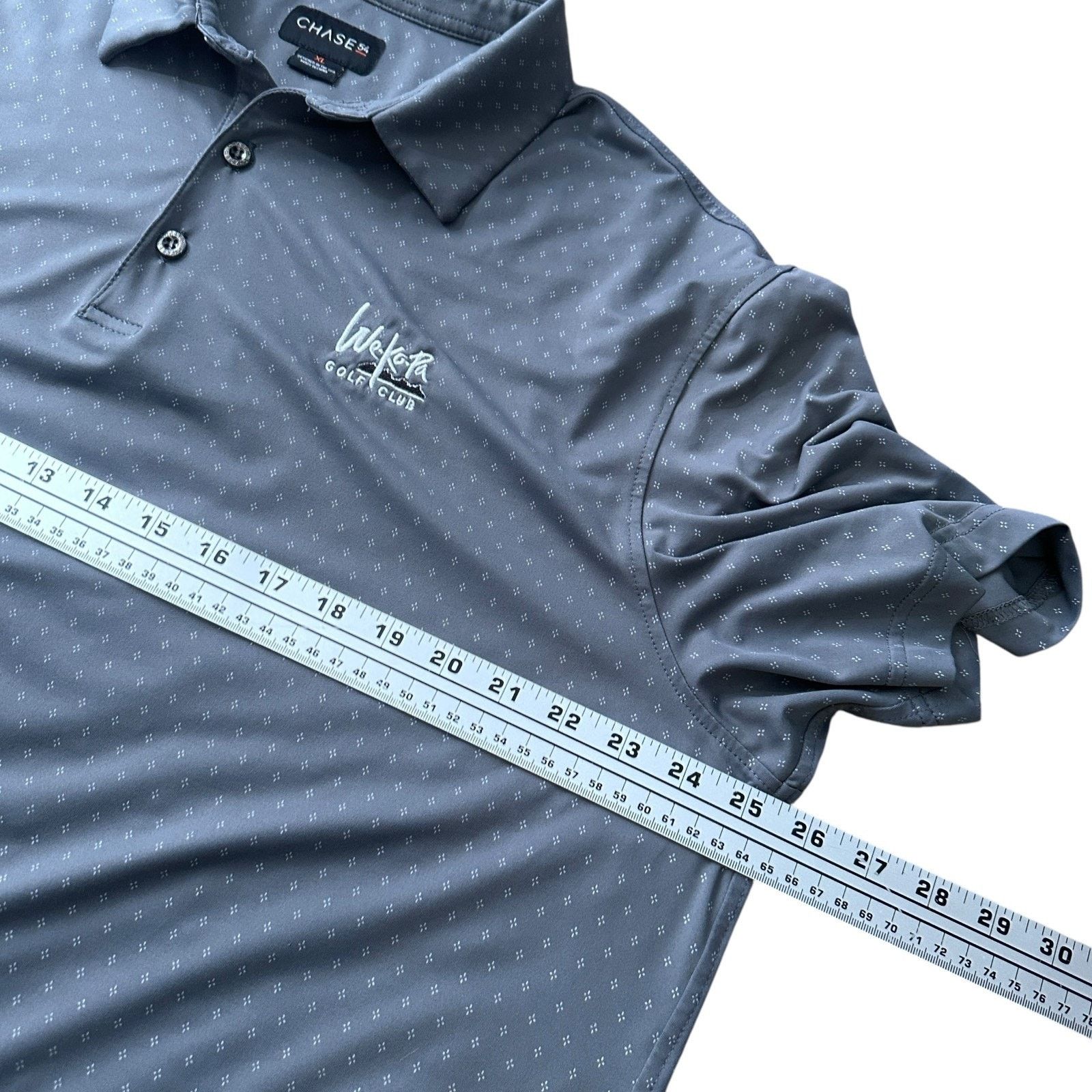 Chase Authentics Chase 54 Polo Shirt Men’s XL Gray We-Ko-Pa Golf Club Size US XL / EU 56 / 4 - 8 Thumbnail