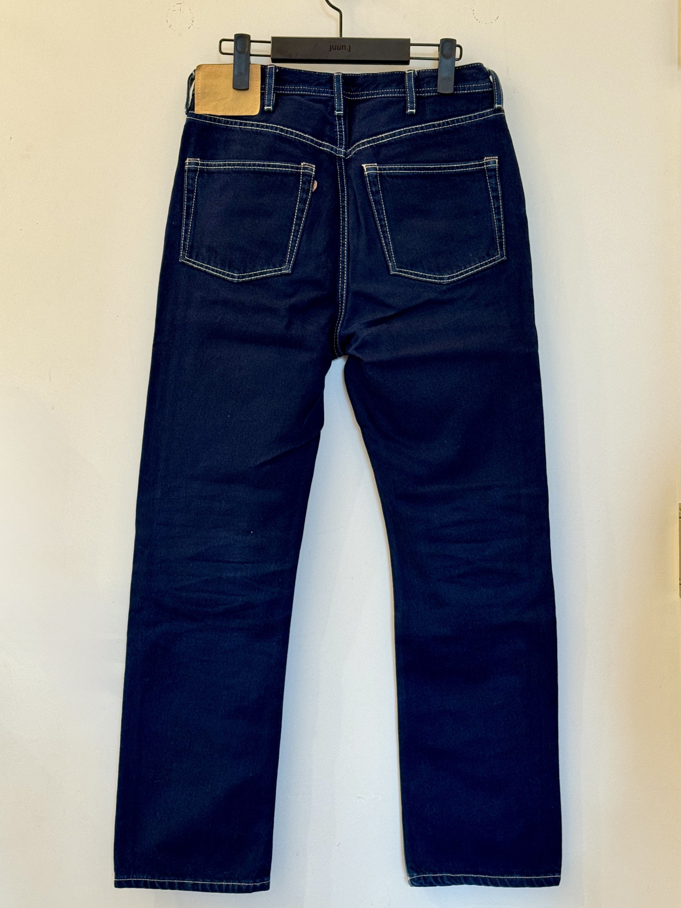 Acne Studios Bla Konst Jeans - Log Cobolt Size 25" / US 0 / IT 36 - 2 Thumbnail