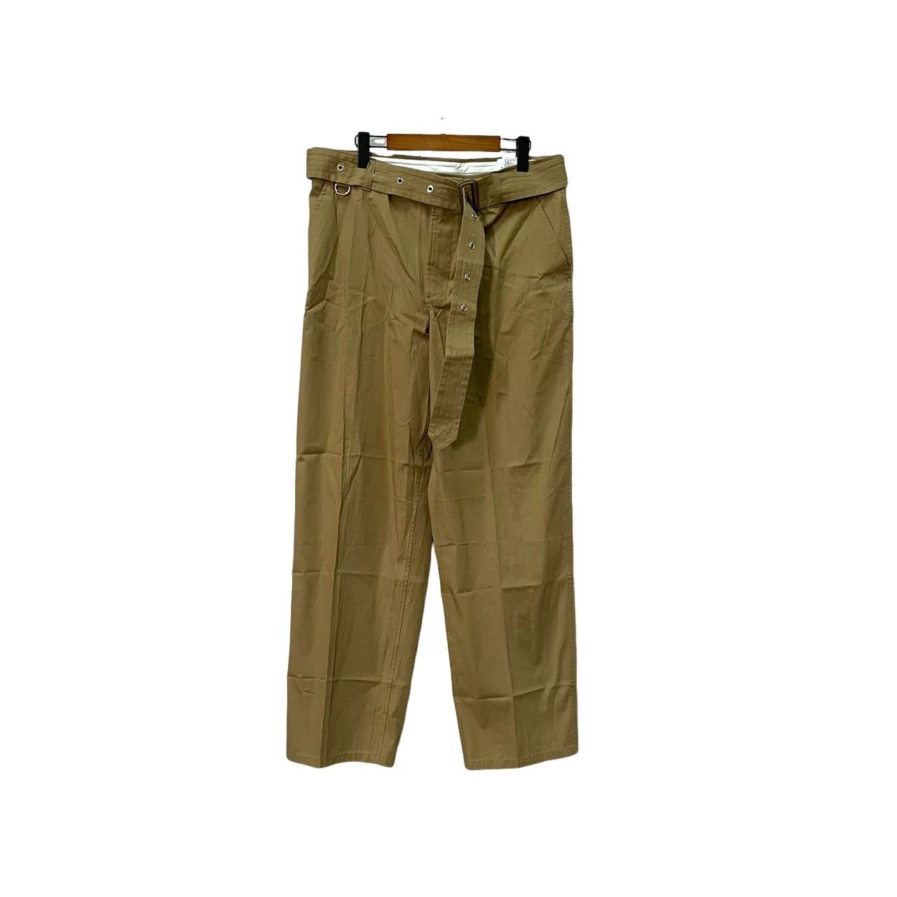 Burberry Burberry Khaki Cotton Trousers Size 36 Size US 36 / EU 52 - 1 Thumbnail