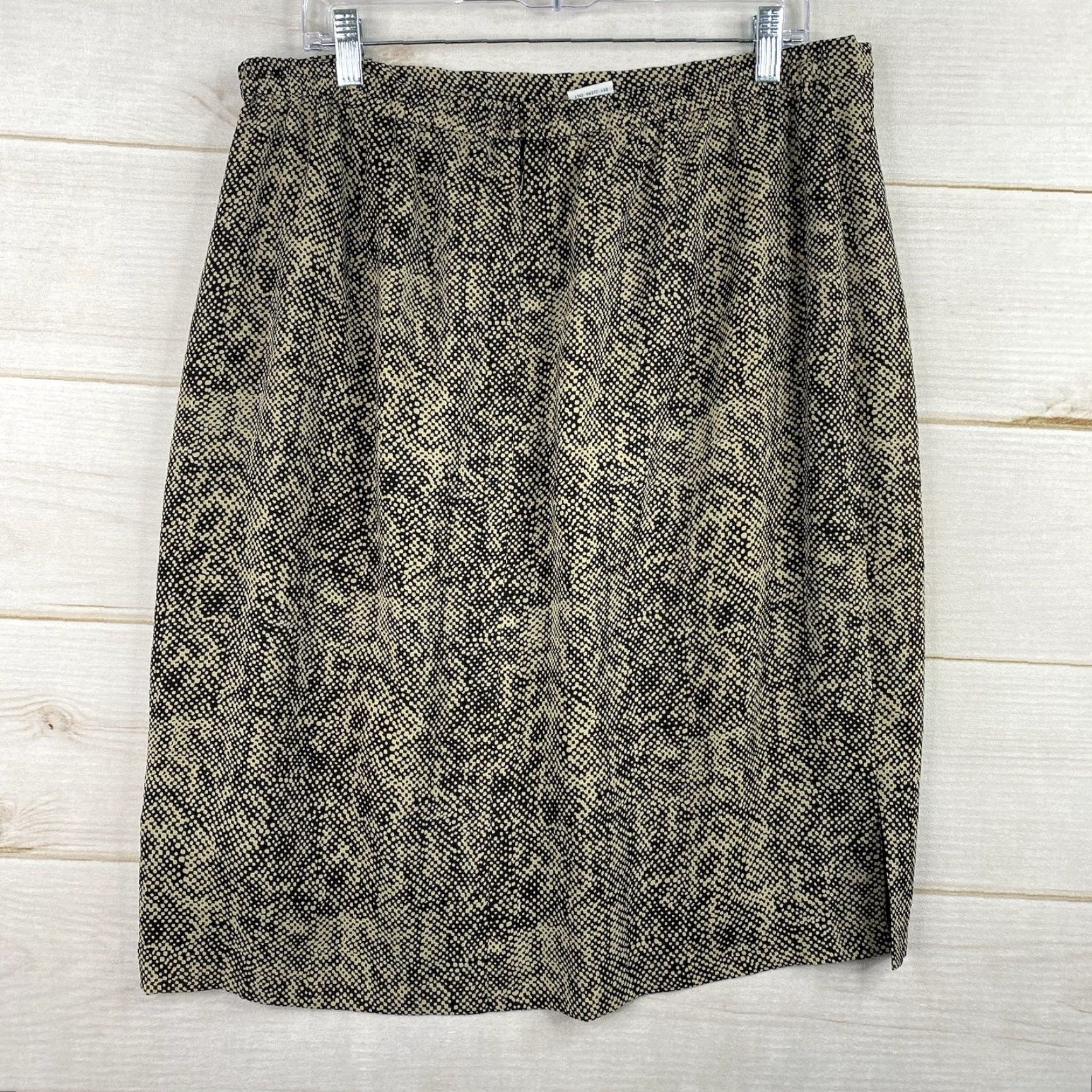 MAGGY LONDON Maggy London Skirt Women 18WP Brn/Blk Pencil Lined Career Retro Print 90s Vintage 90s Womens Skirt Size 40" / US 18 - 7 Thumbnail